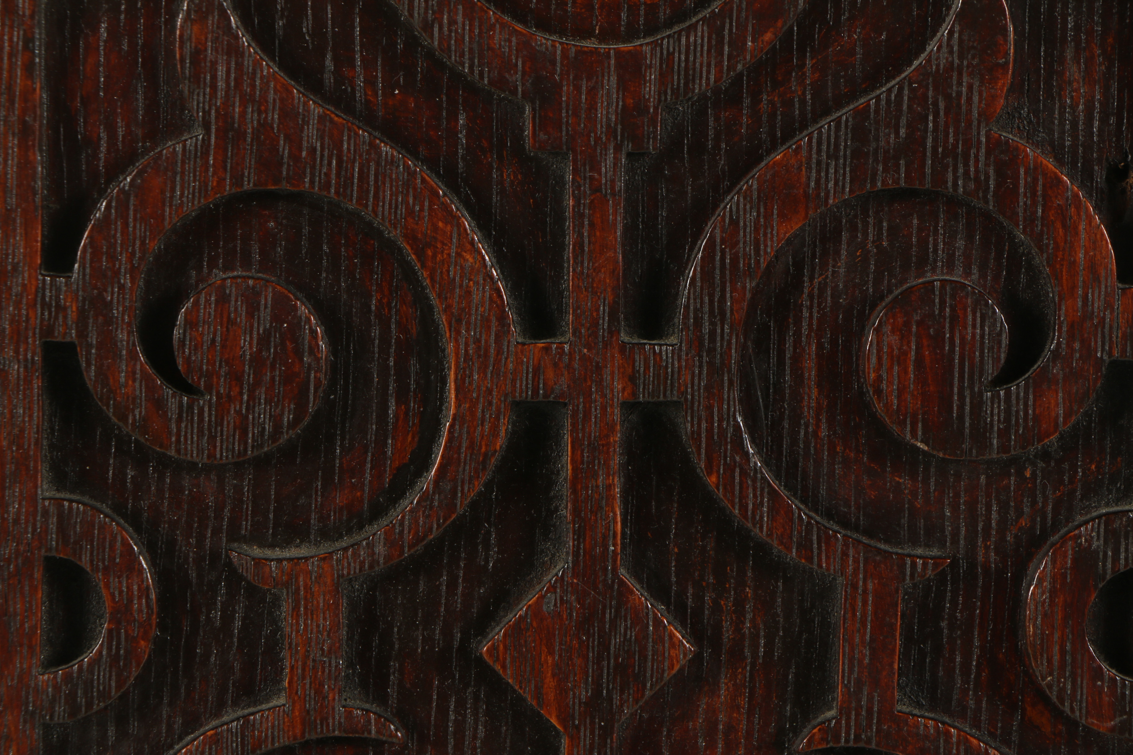 Carved Wooden Panel
