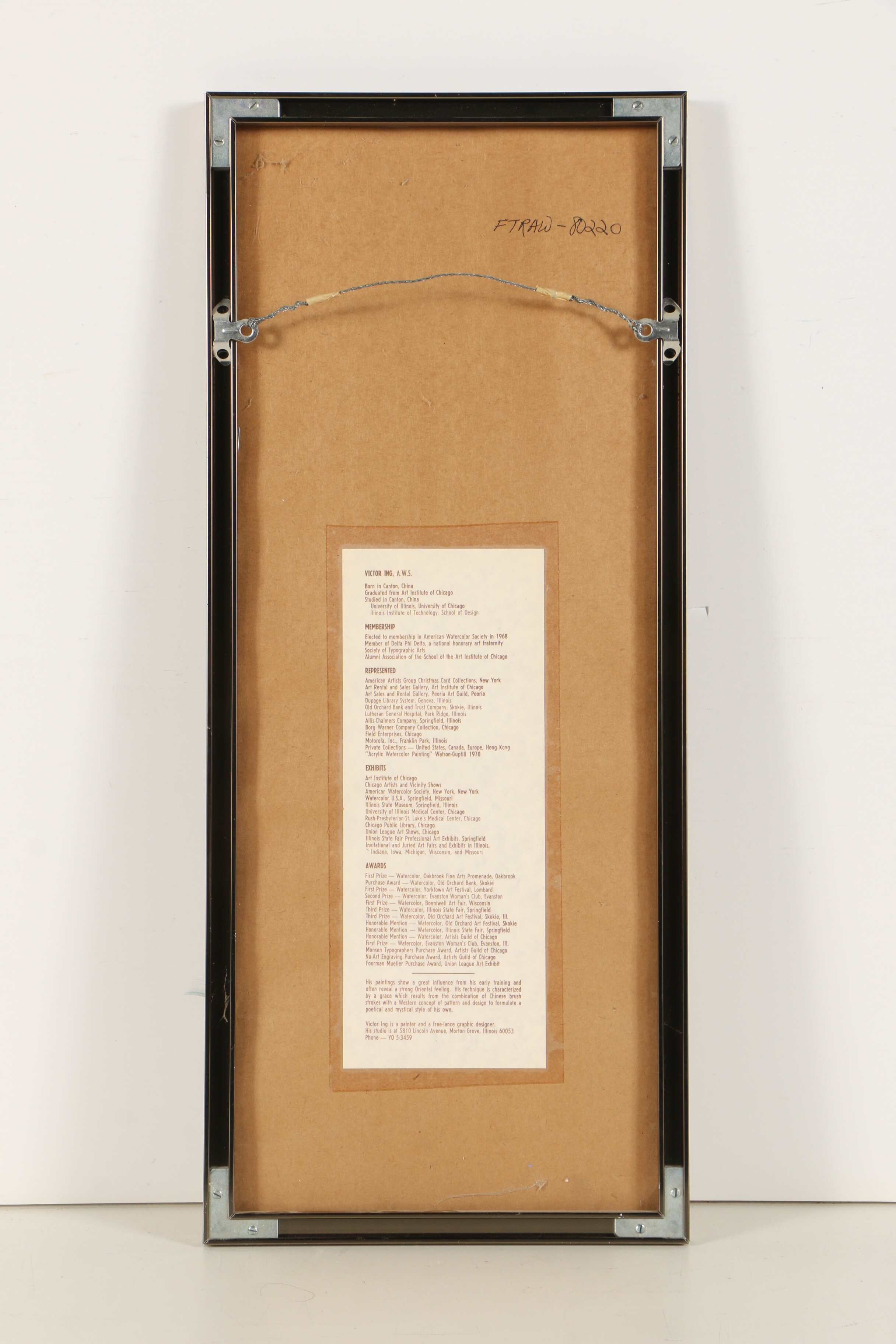 Victor Ing Watercolor Painting