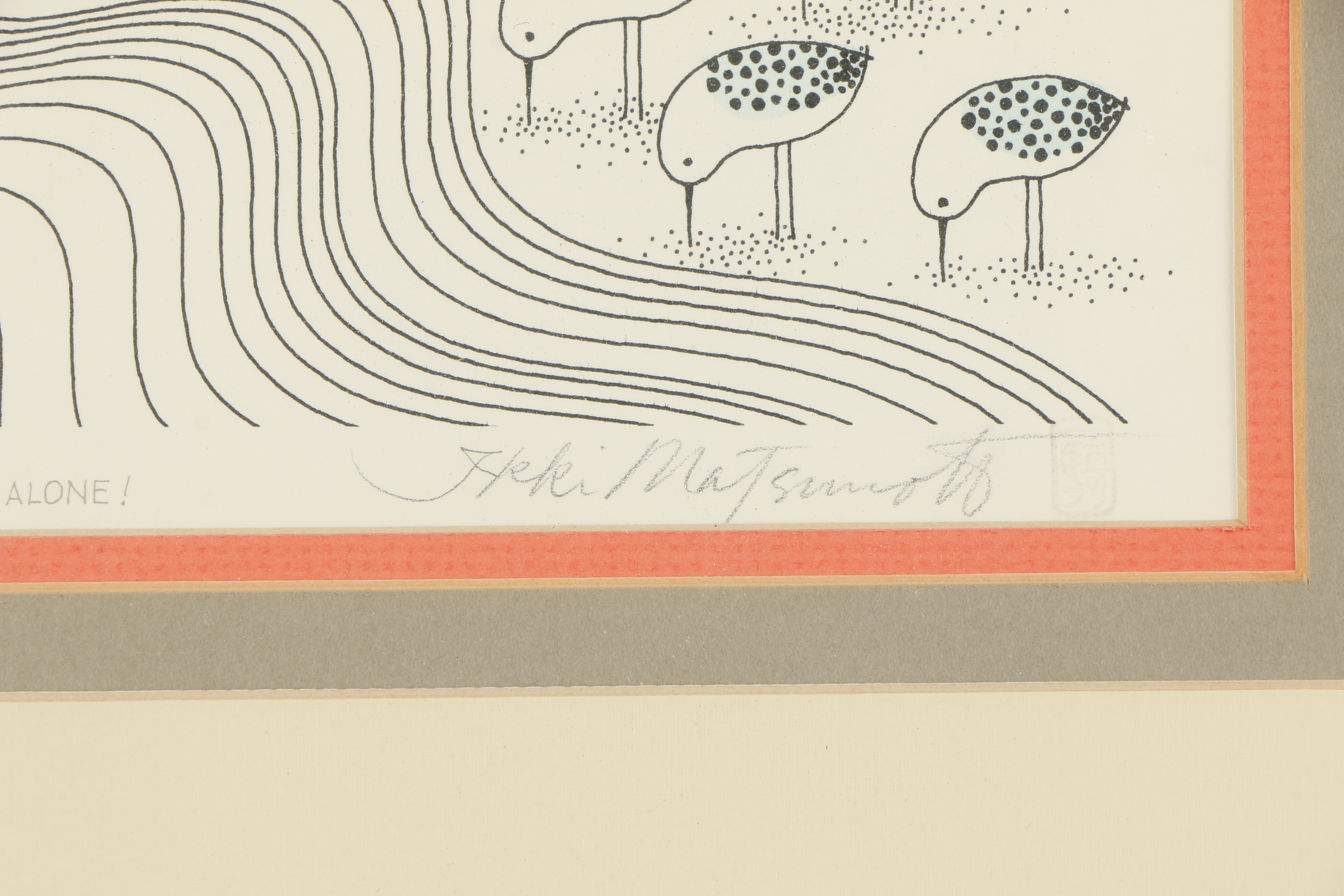 Ikki Matsumoto Giclee "Ahh, You Don't Live on Seashells Alone!"