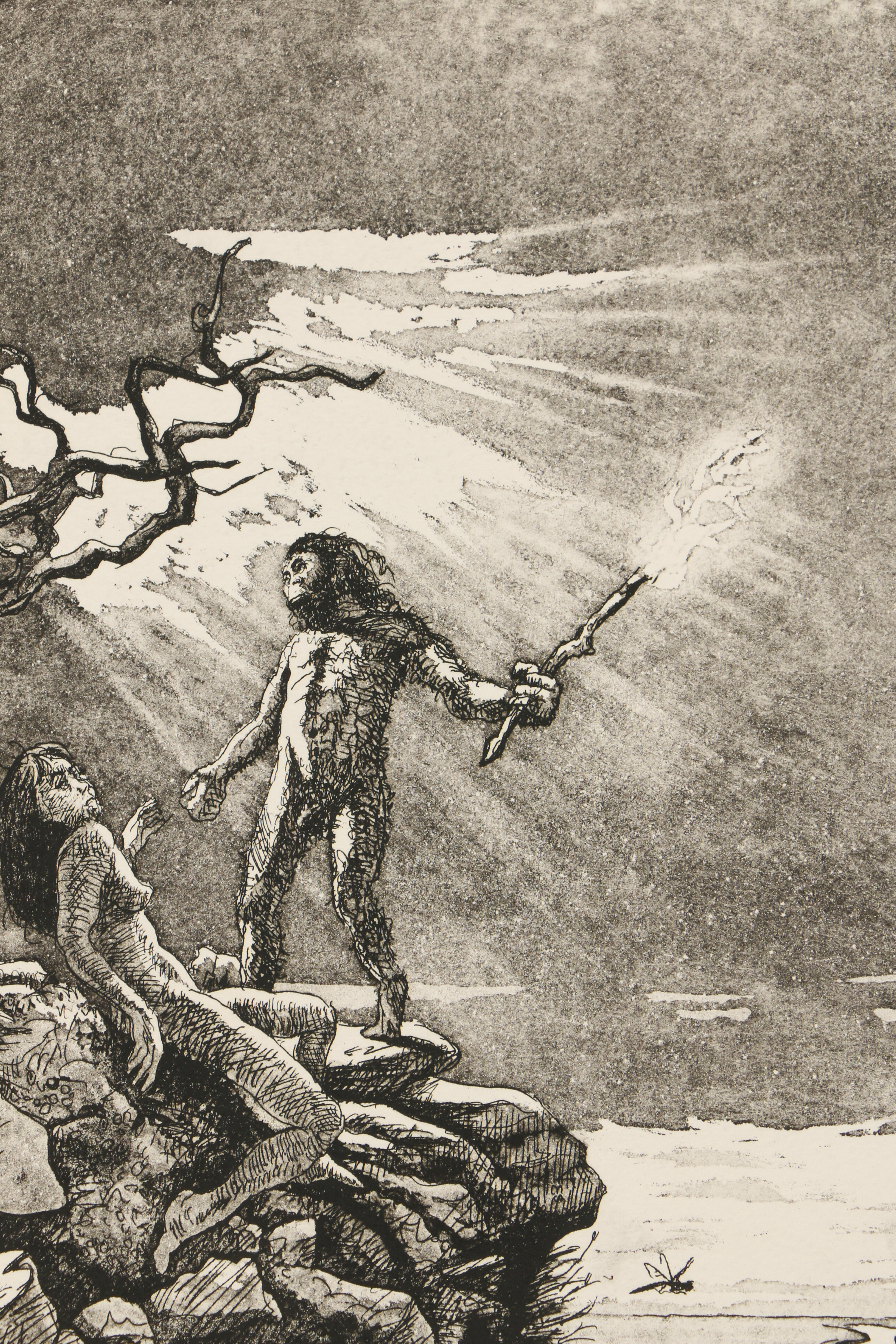 Alexis Rockman Etching "Romantic Attachments"