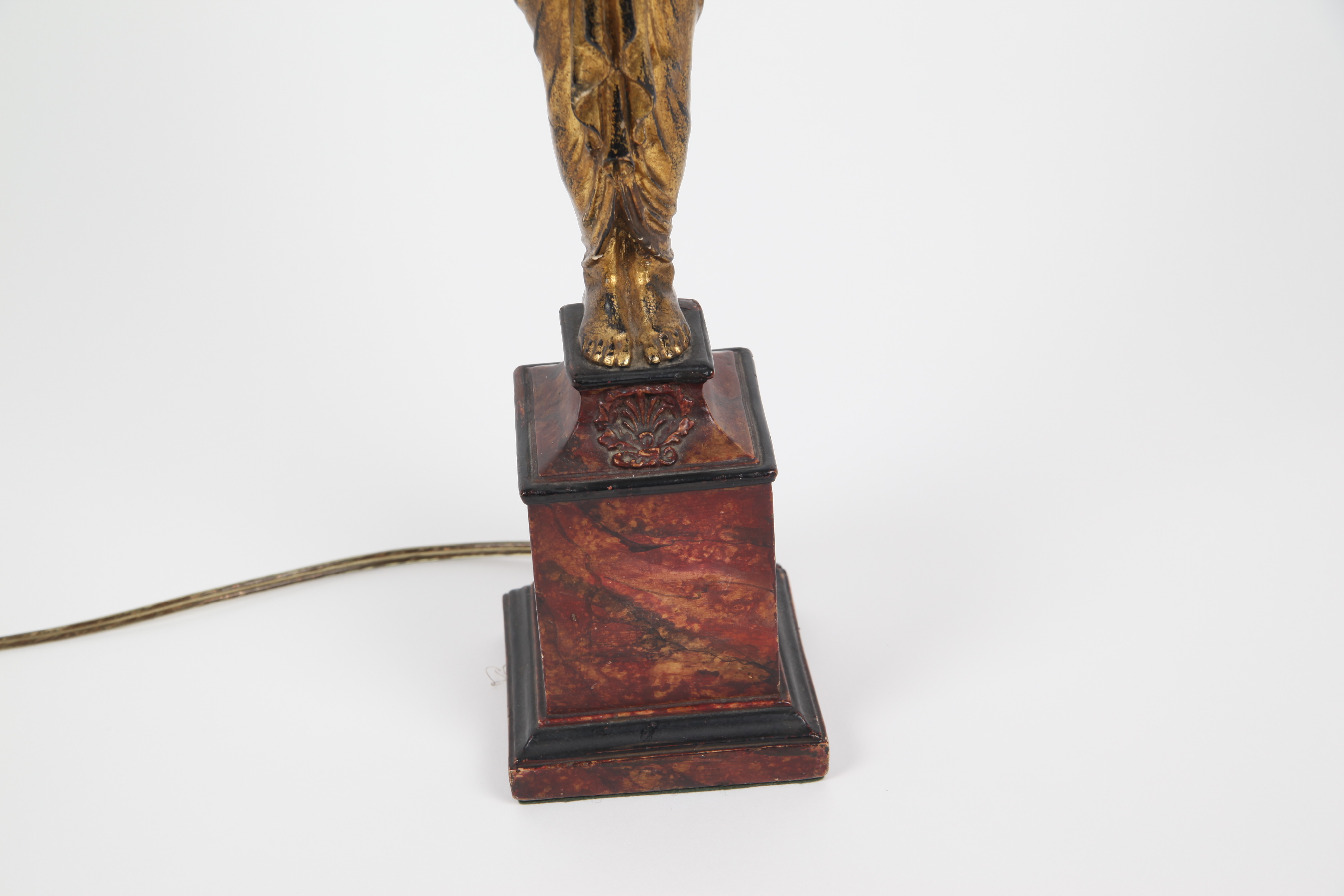 Art Deco Style Grecian Muse Table Lamp