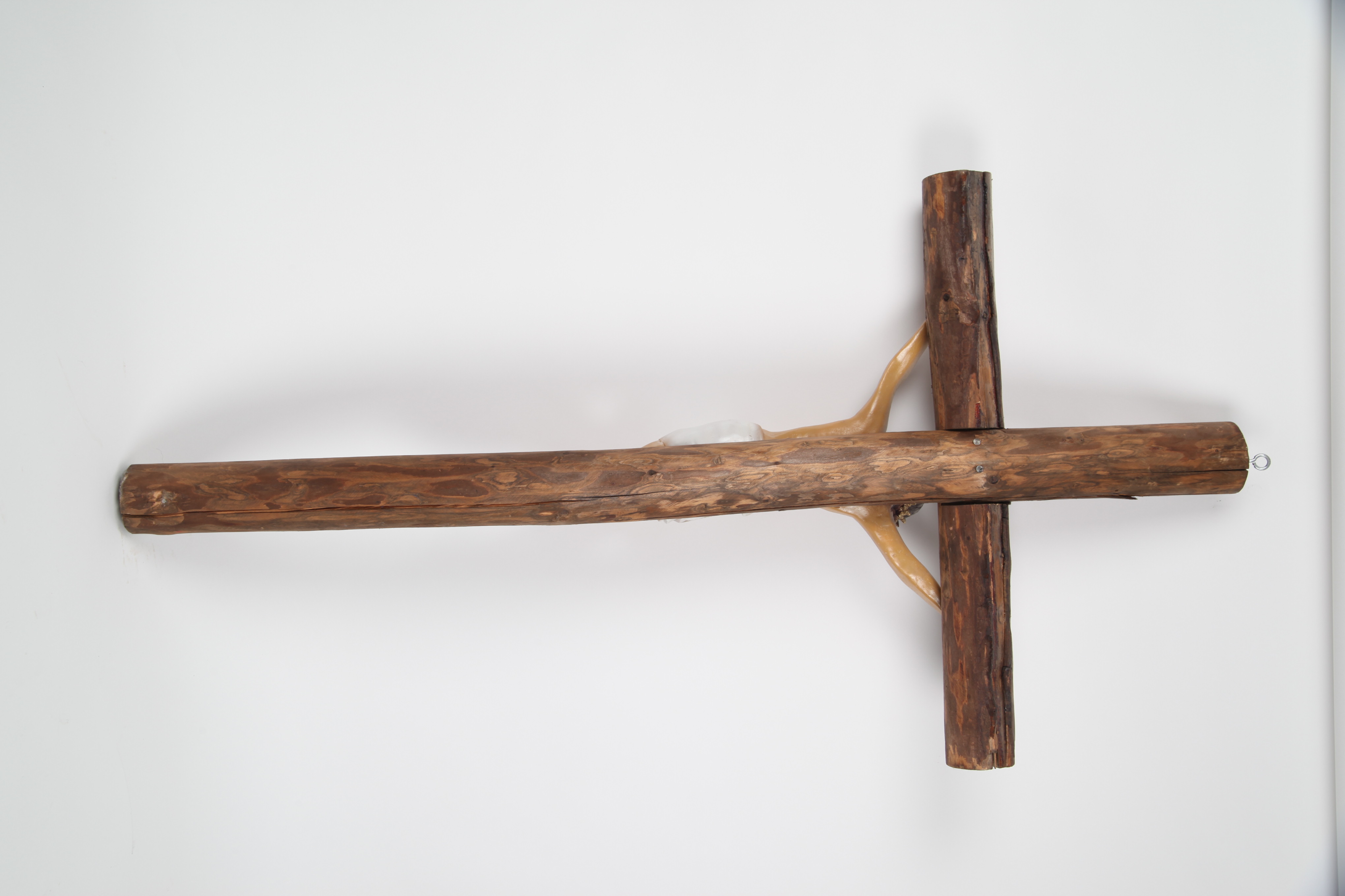 Wood and Resin Wall Crucifix