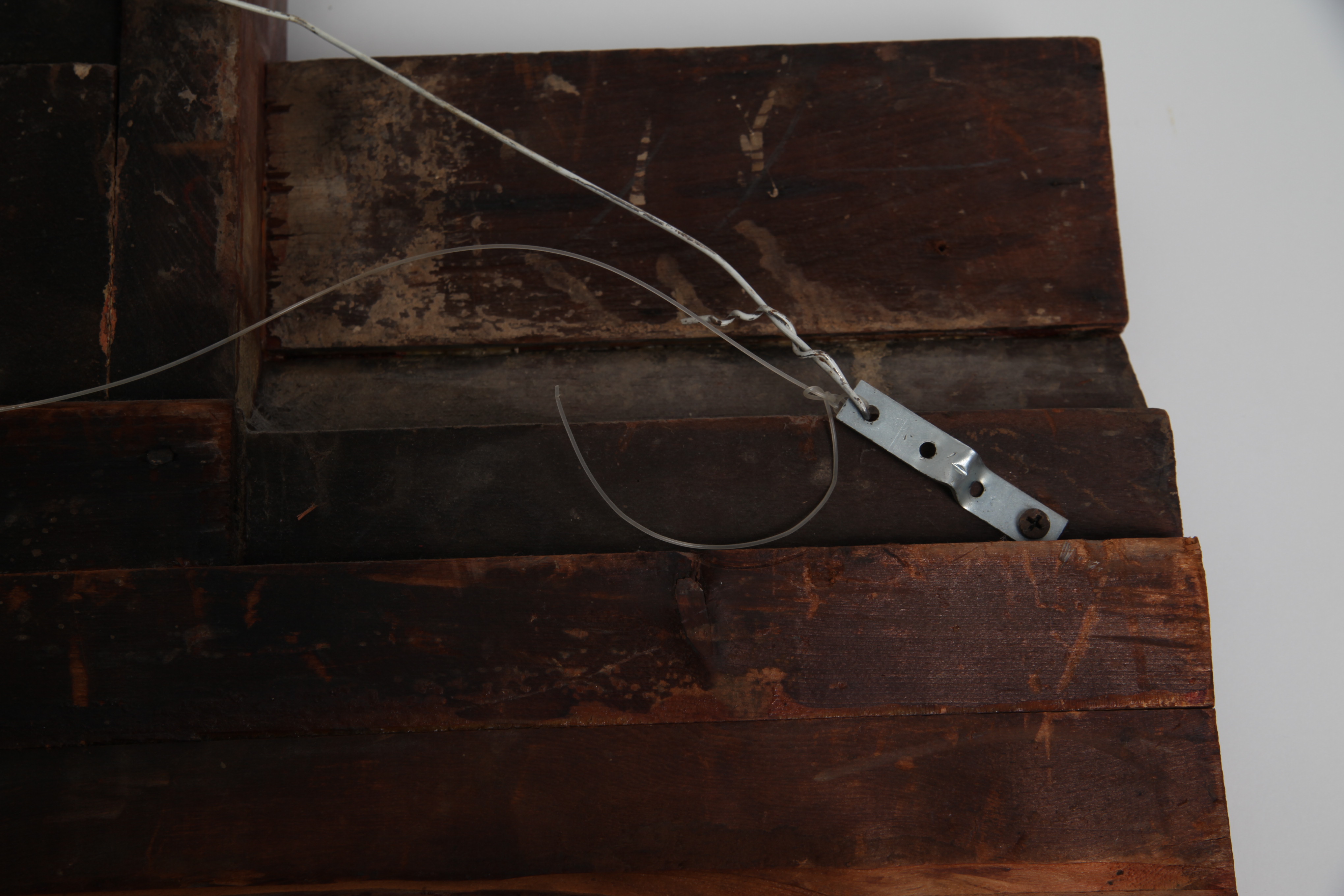 A Pair of Antique Walnut Cornices