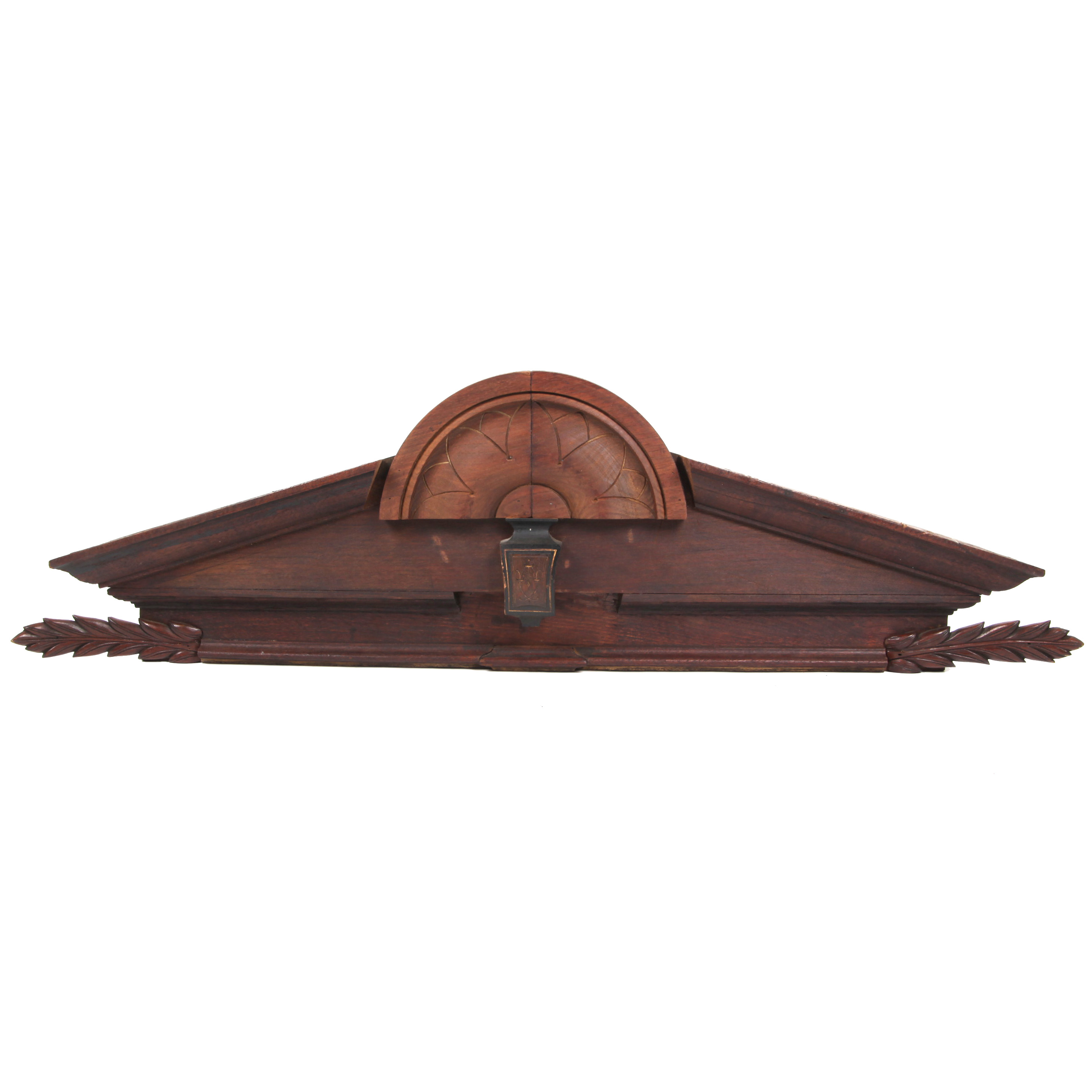 Antique Wooden Pediment