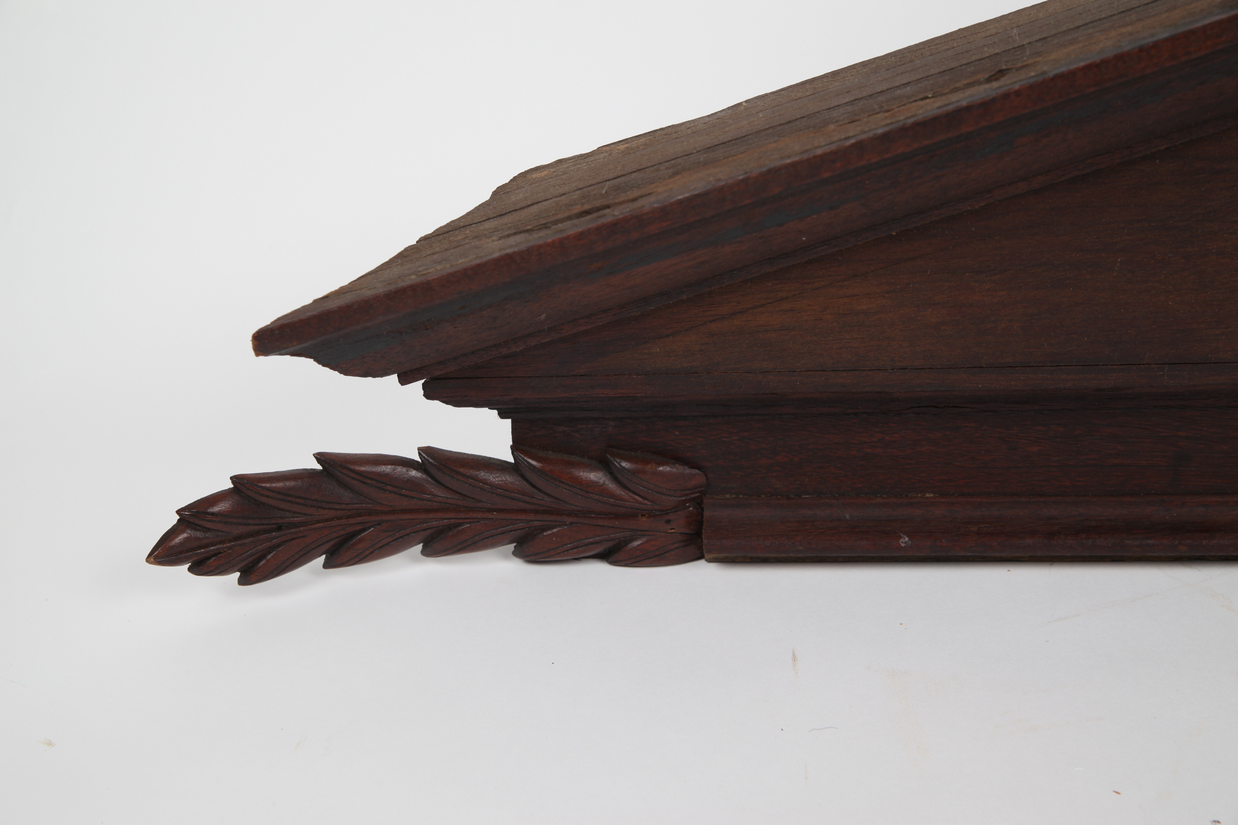 Antique Wooden Pediment
