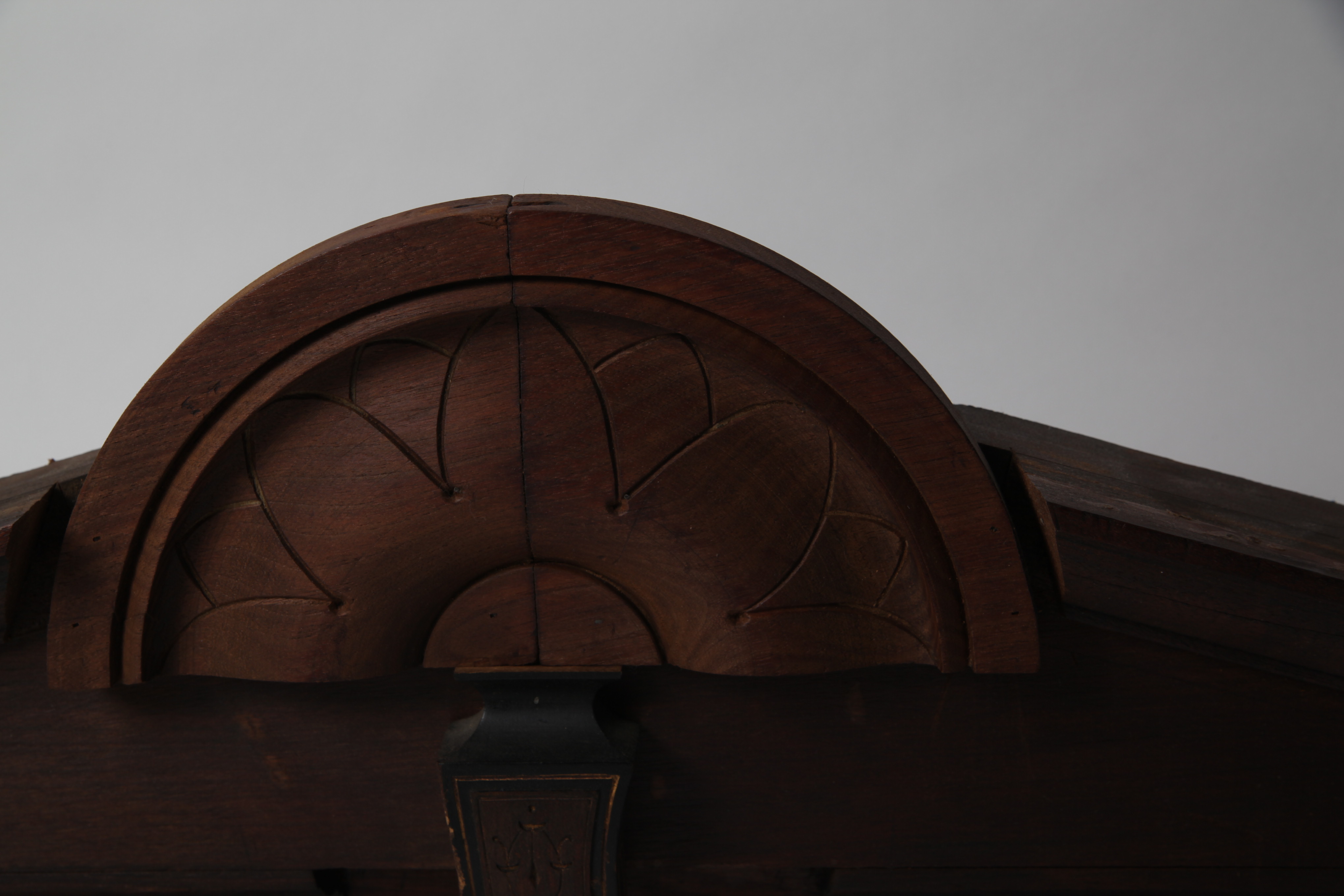 Antique Wooden Pediment