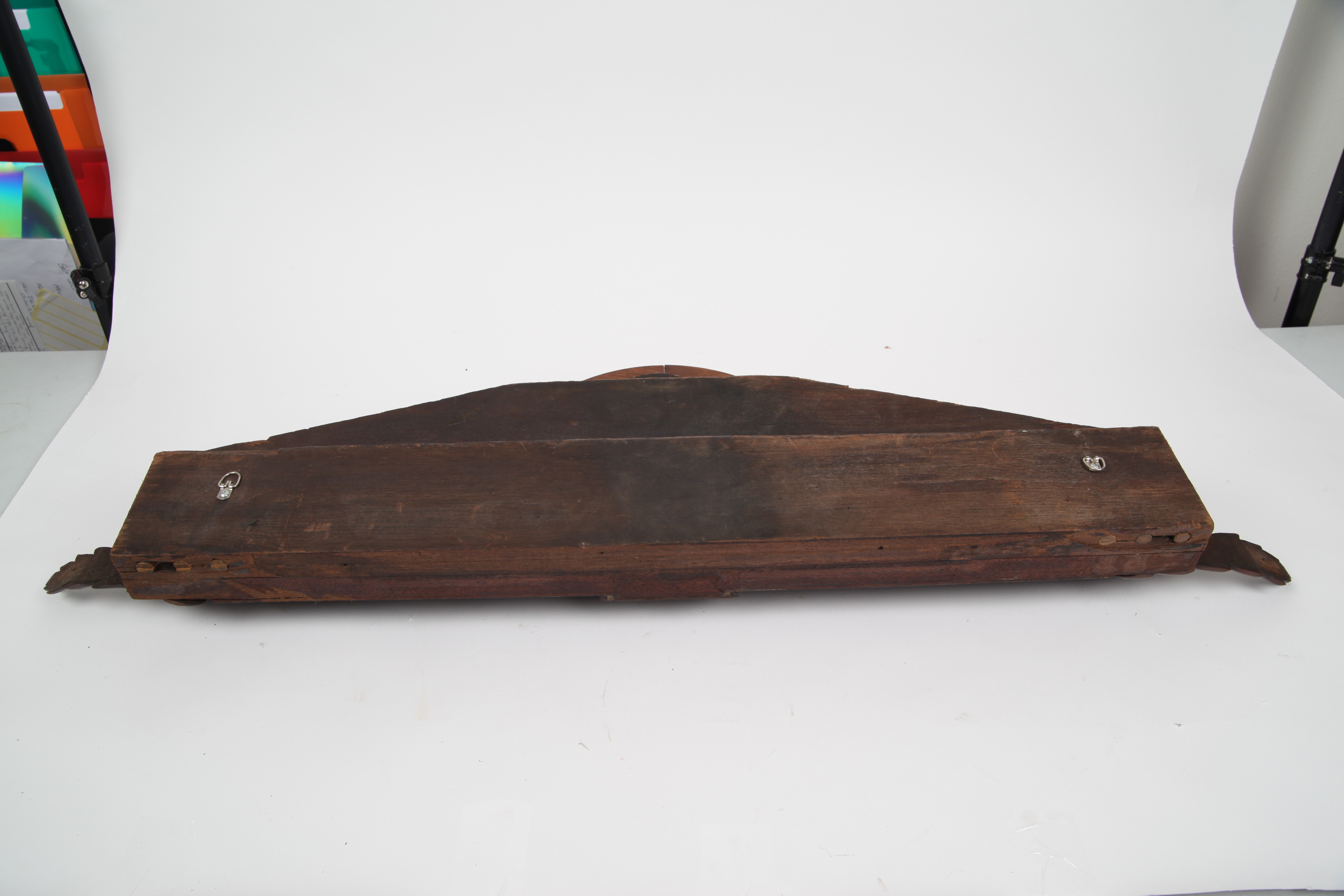 Antique Wooden Pediment