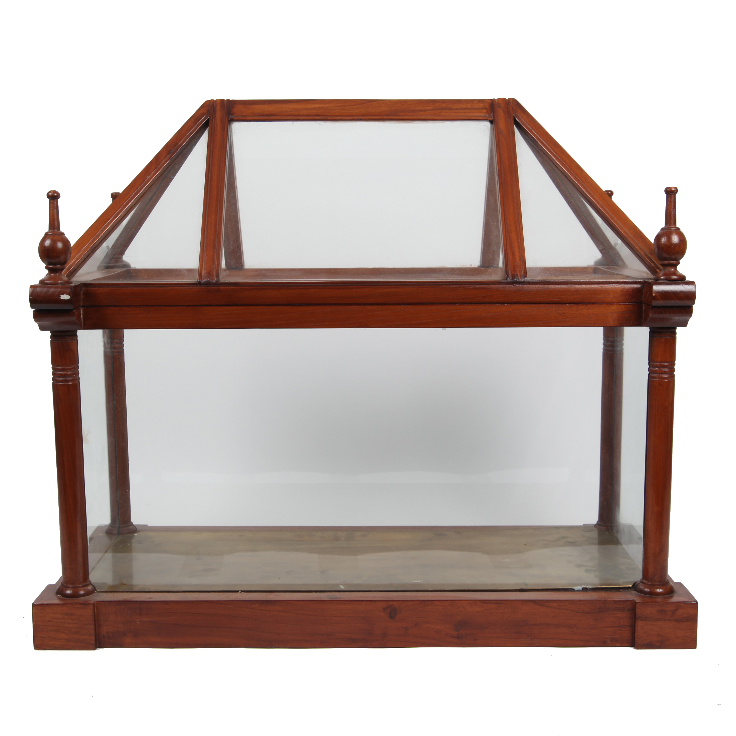 Global Views Wood and Glass Vitrine