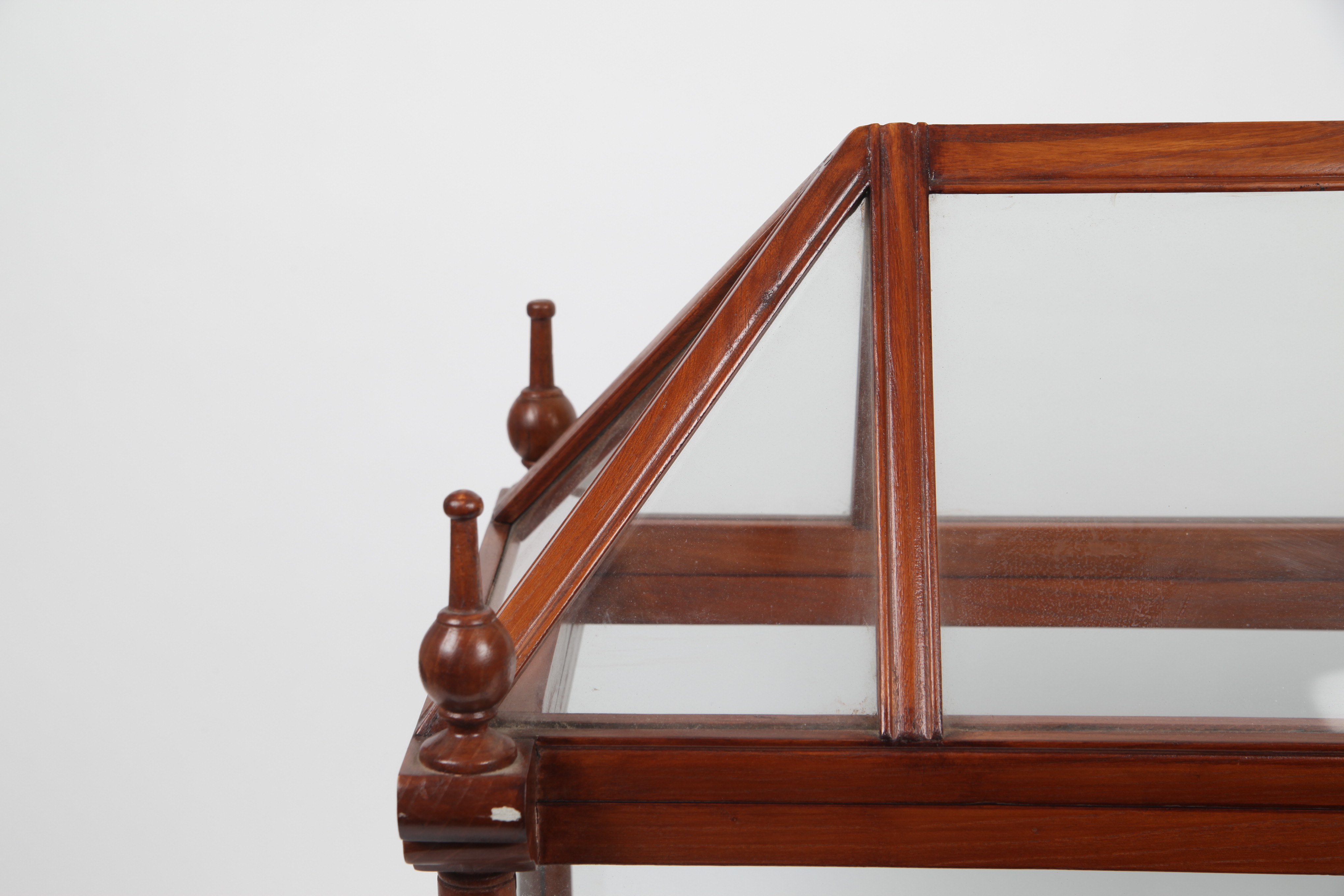 Global Views Wood and Glass Vitrine