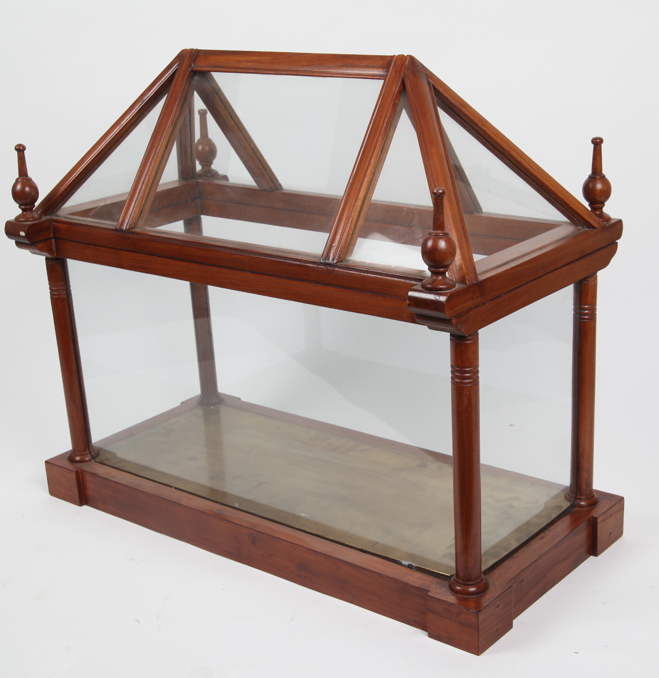 Global Views Wood and Glass Vitrine