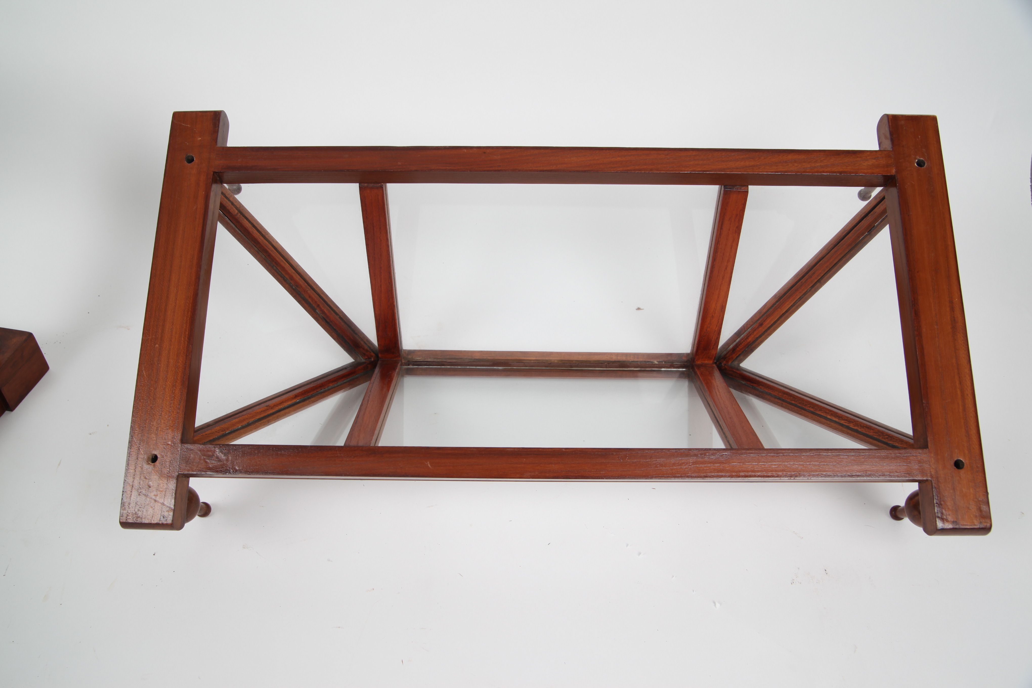 Global Views Wood and Glass Vitrine