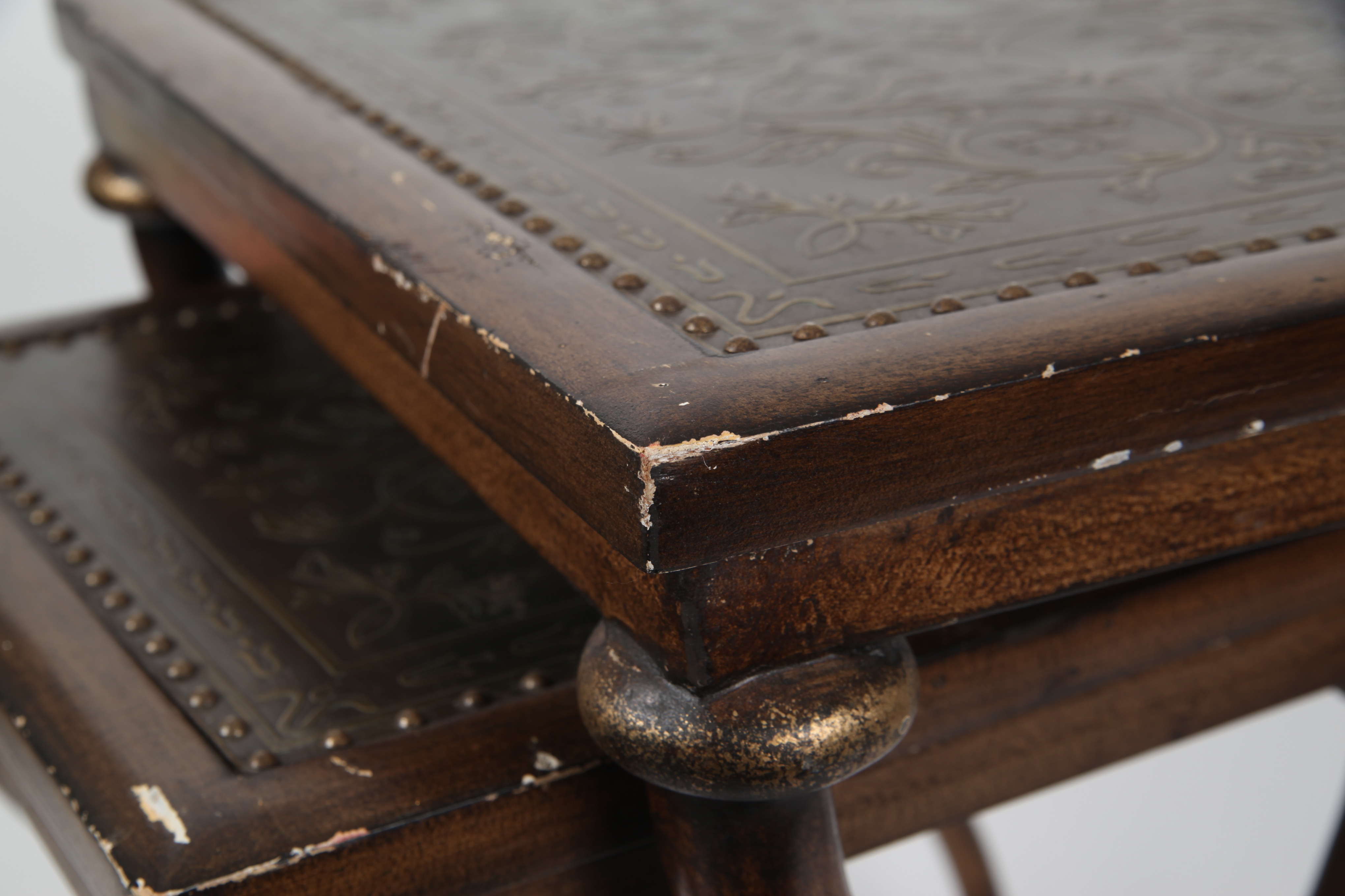 Two Decorative Nesting Tables