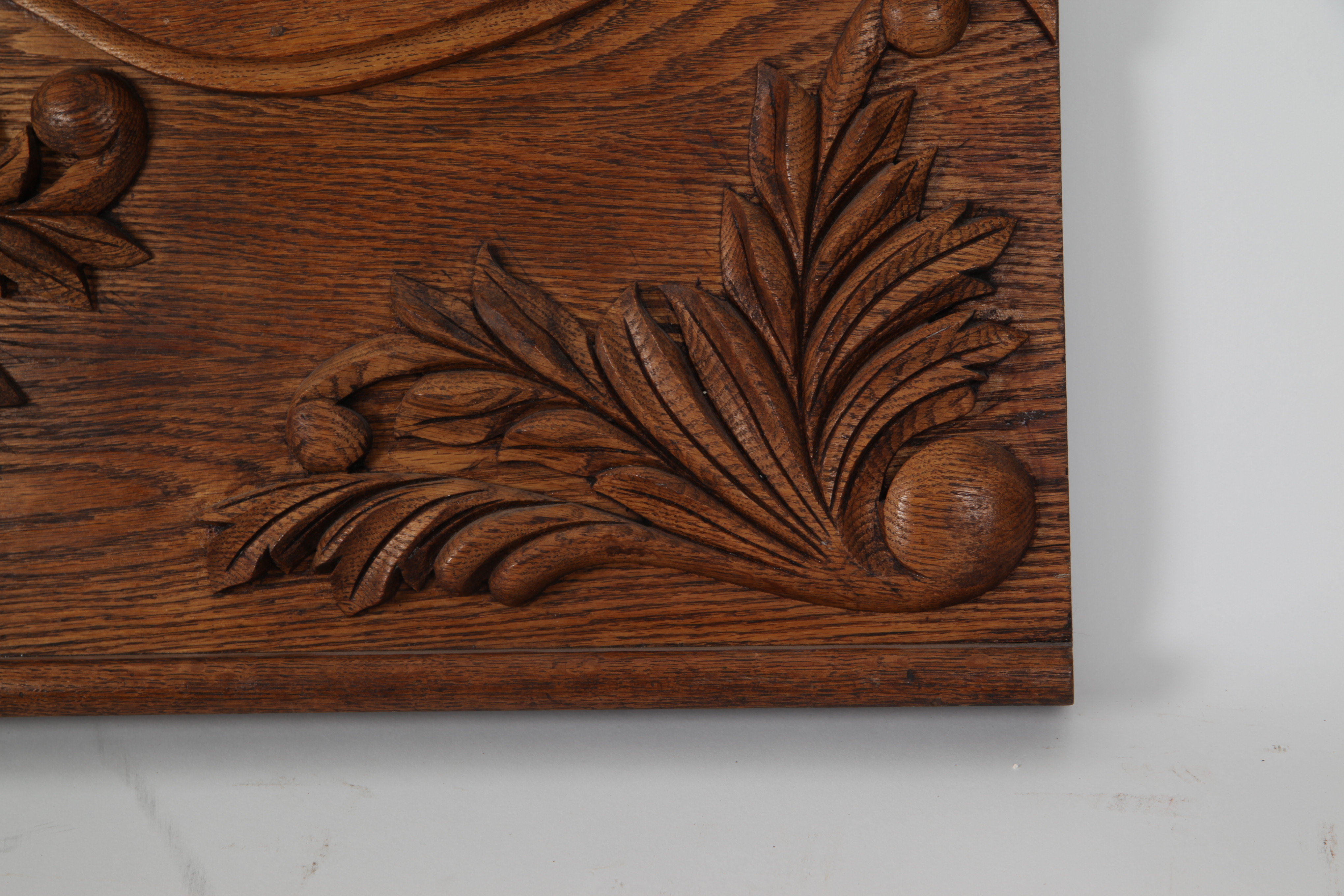 Carved Oak Architectural Molding Panels
