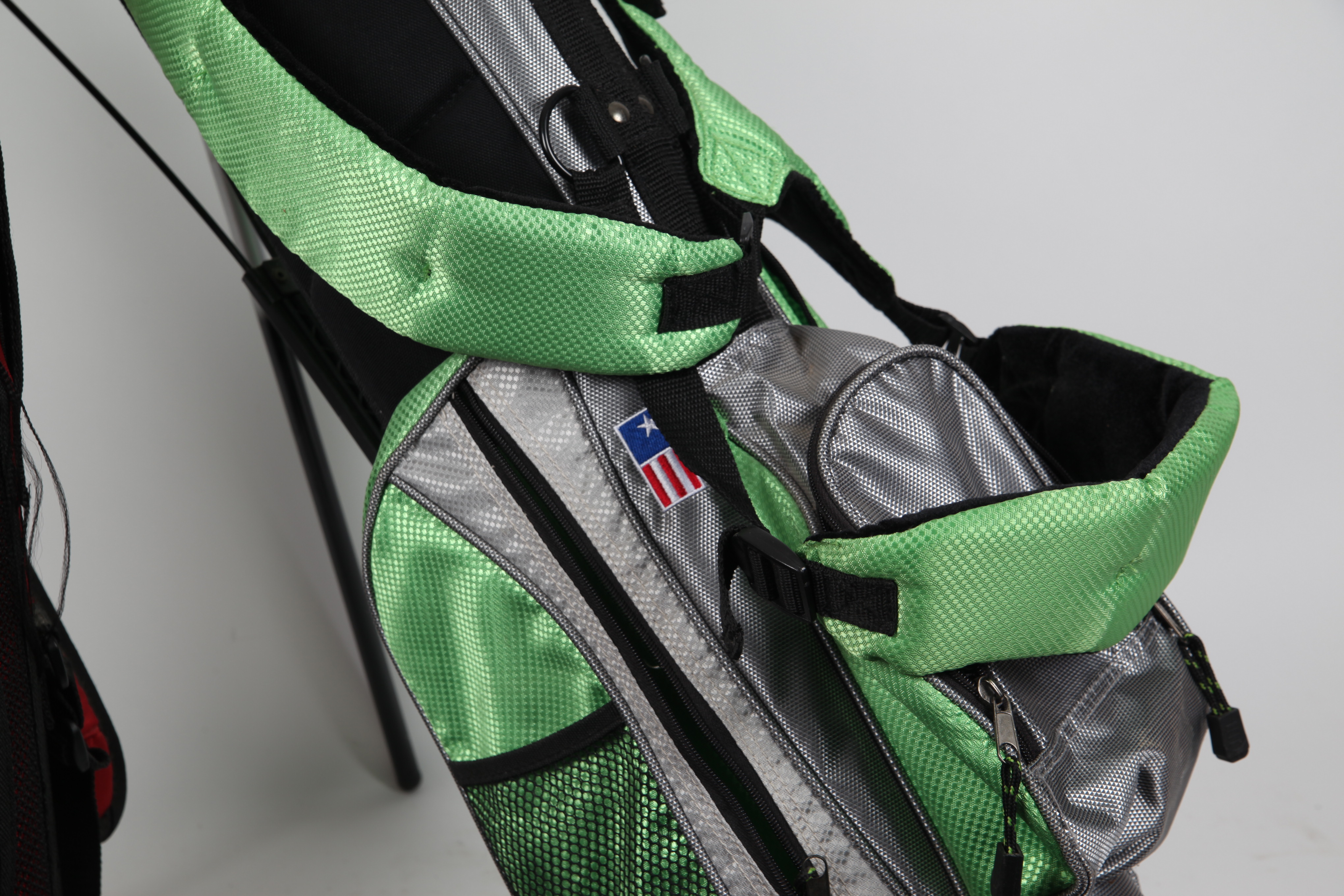 Golf Bags, Clubs, Balls, and Tees