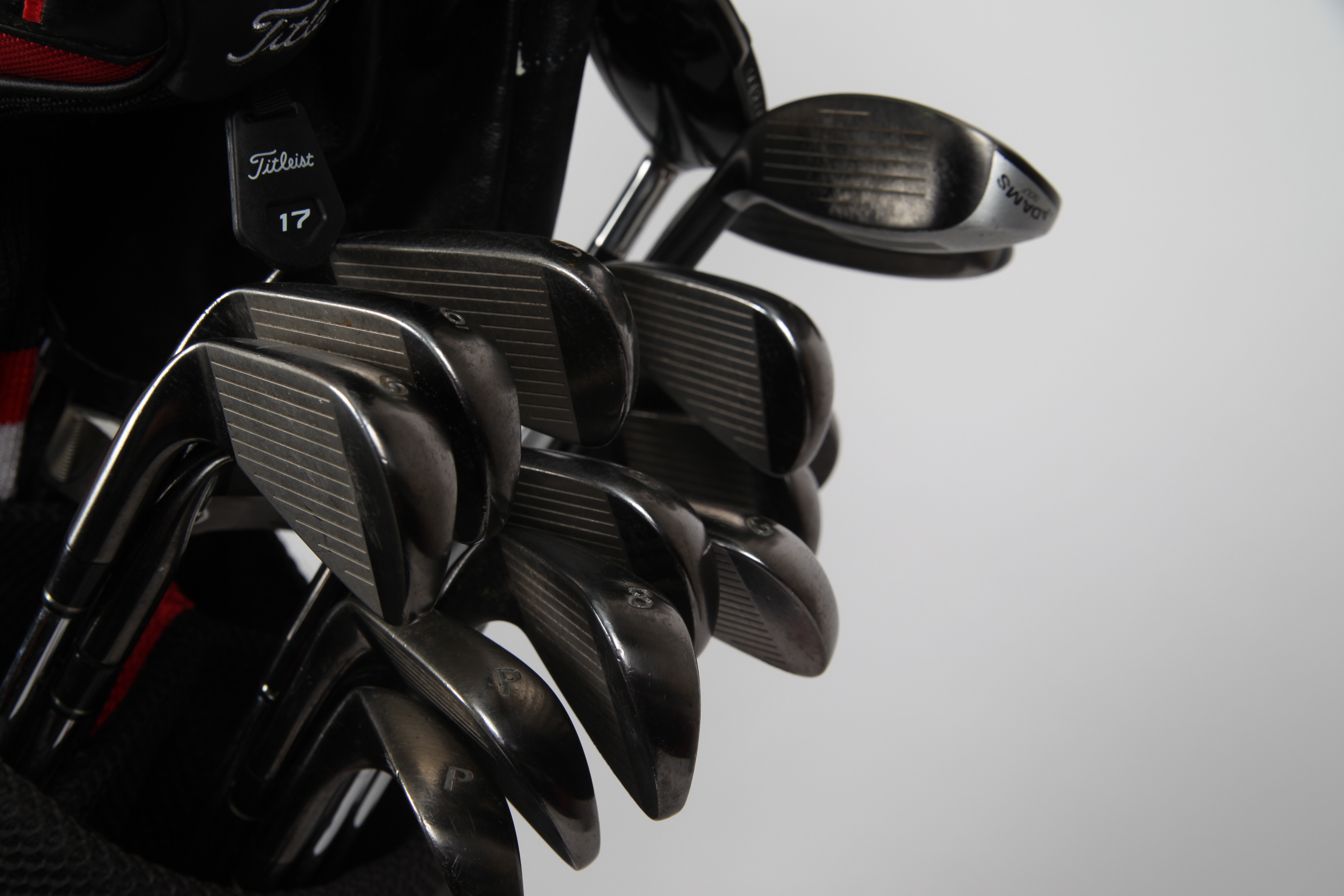 Honma and Vaquero Golf Bags With Ping, CB3 and Idea Clubs