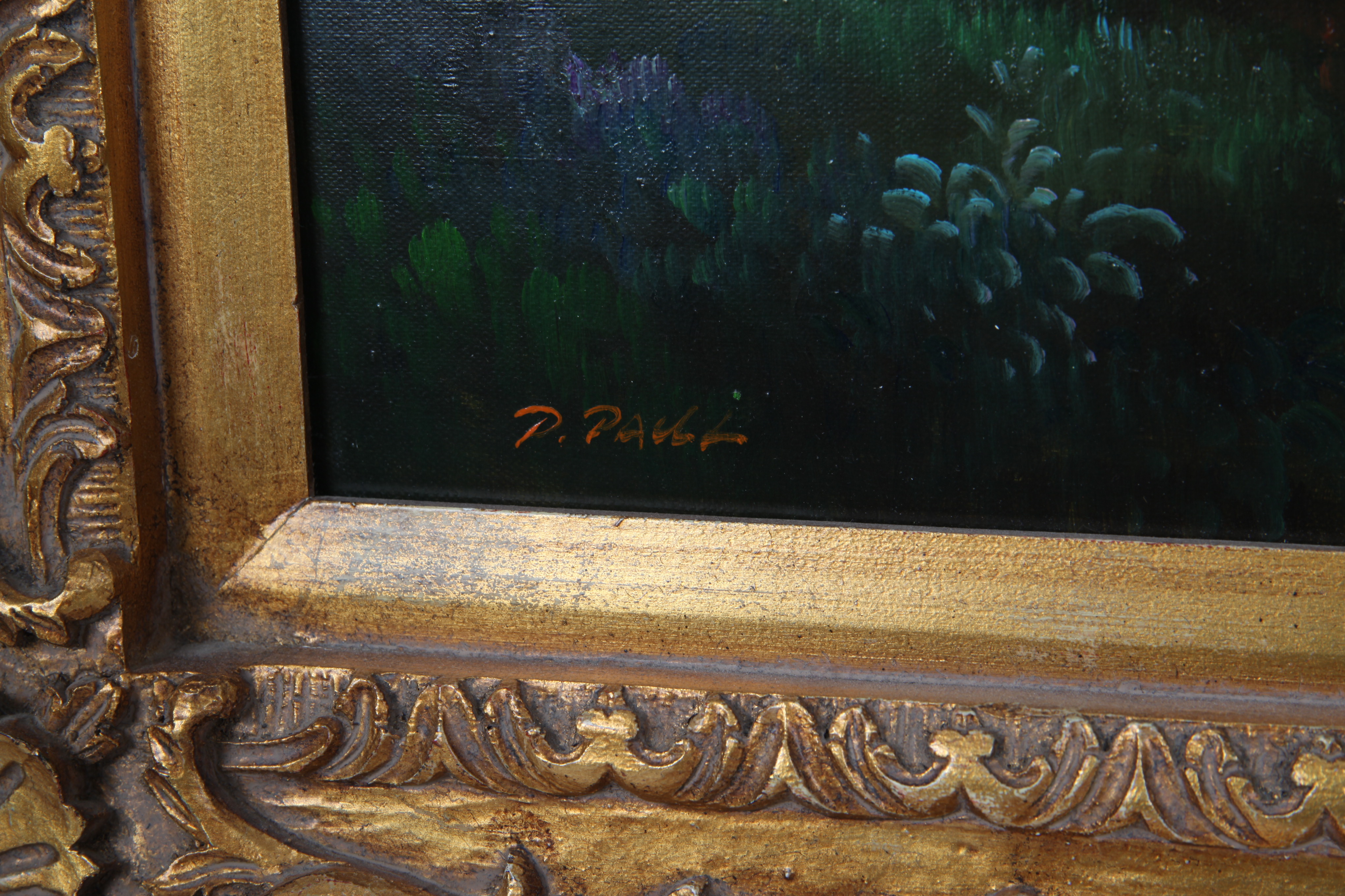 P. Paul Oil Painting