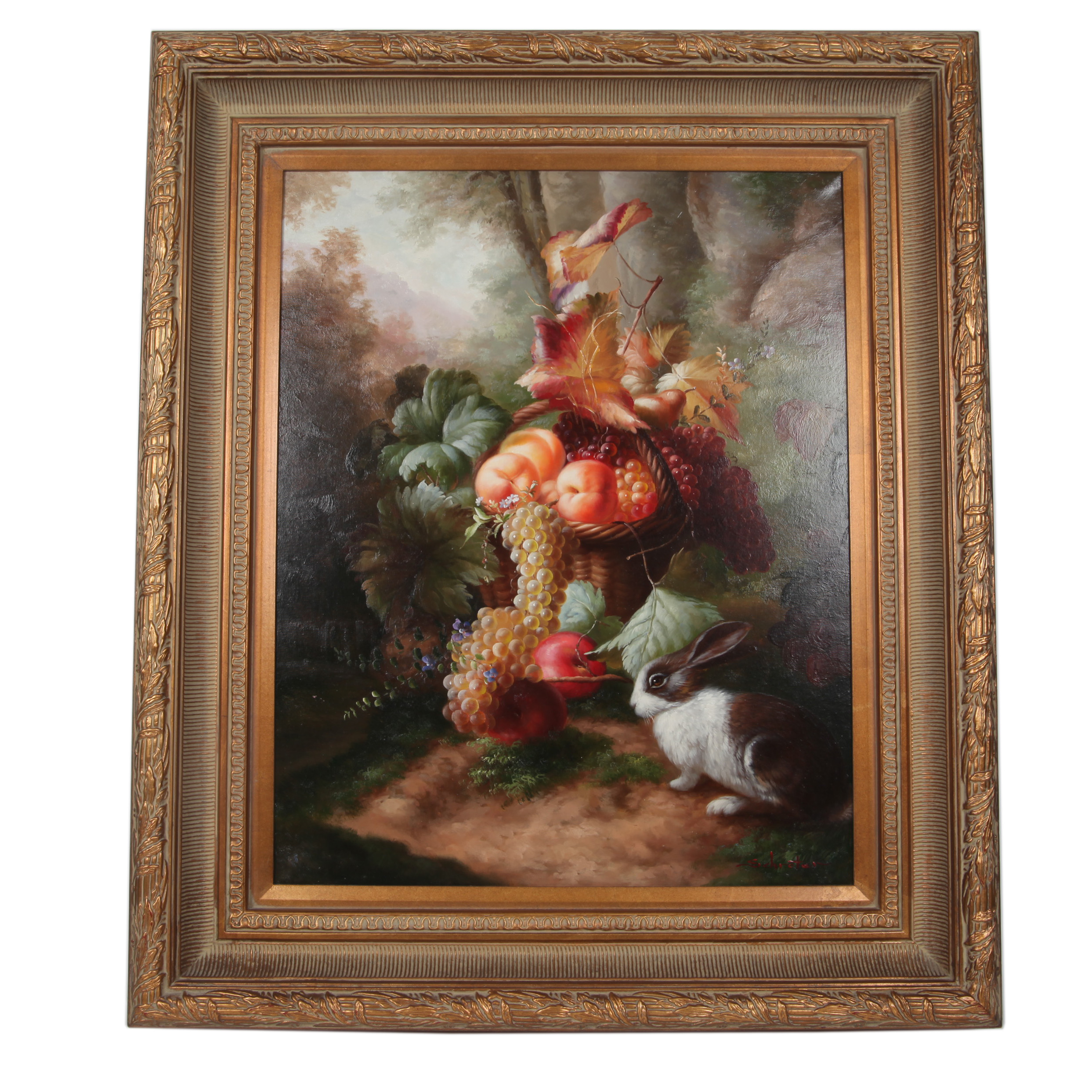 Schroter Oil Painting