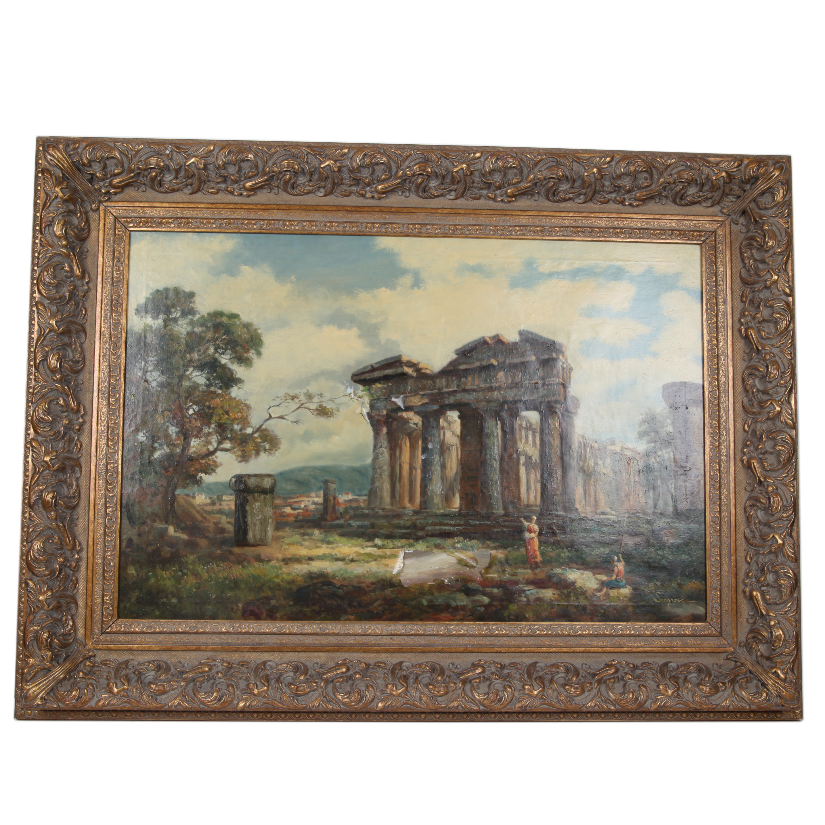 Seagrave Oil Painting