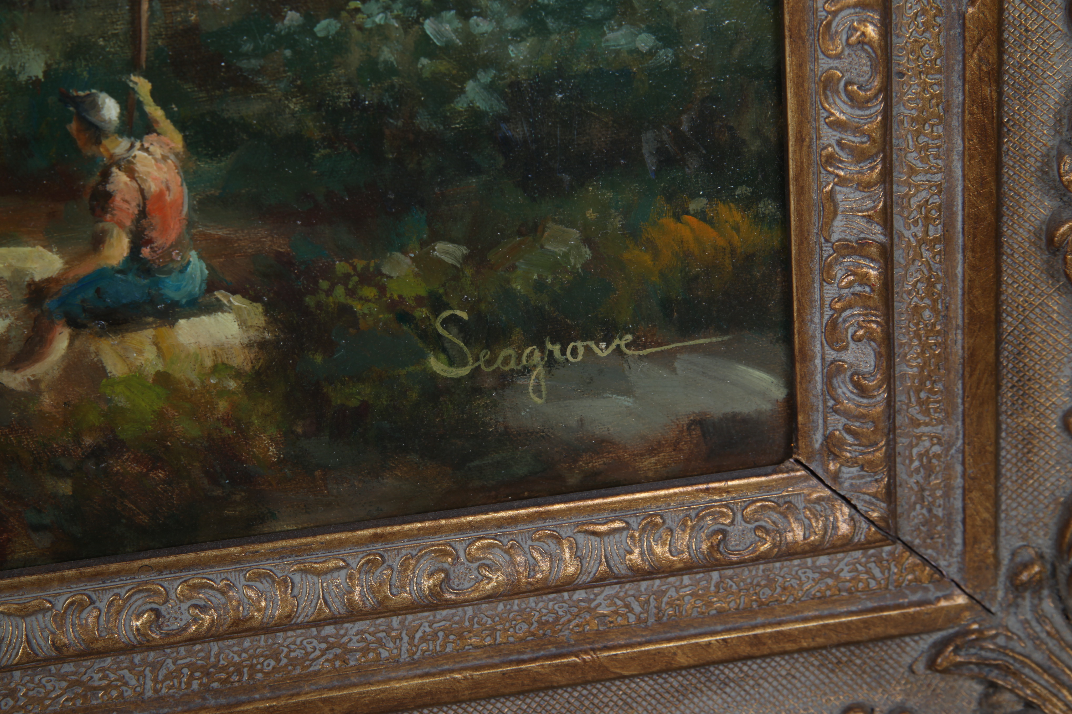 Seagrave Oil Painting