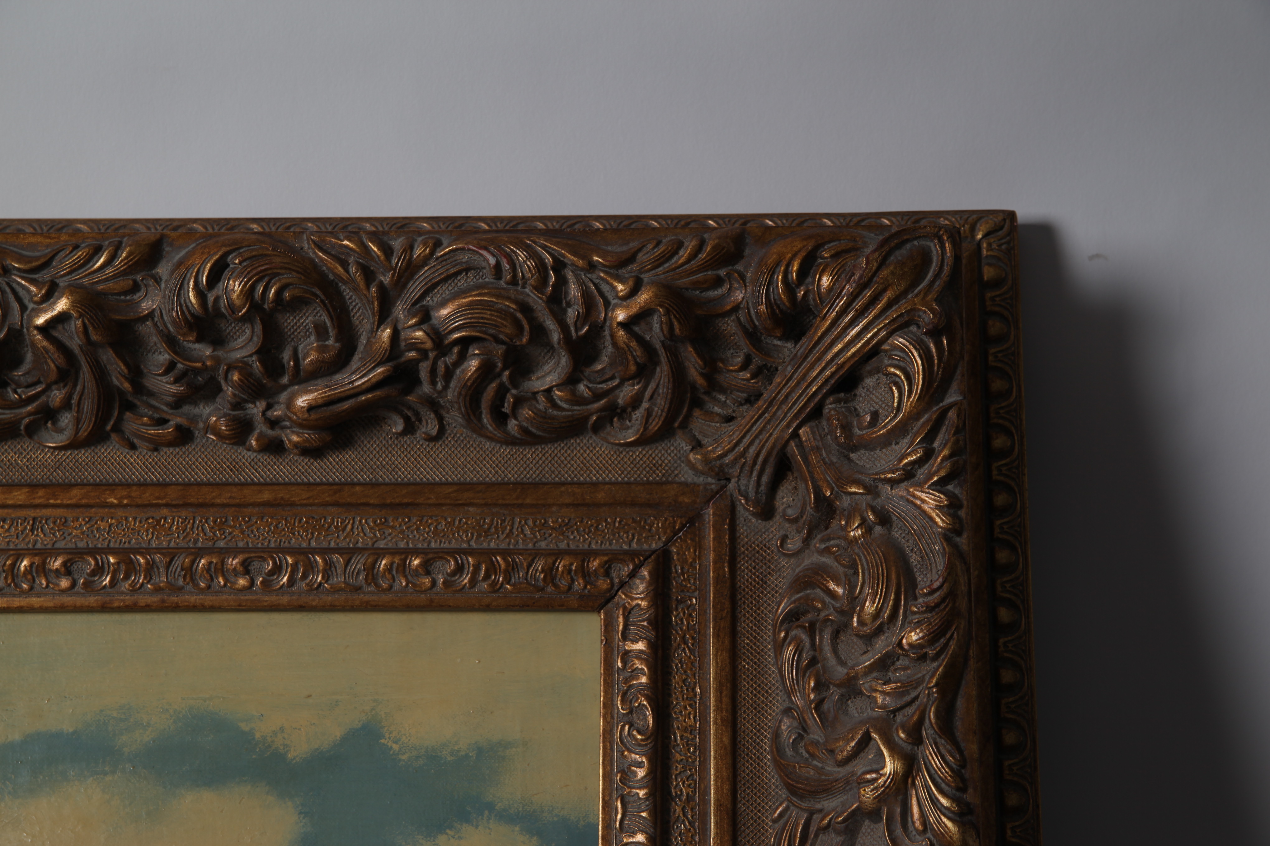 Seagrave Oil Painting