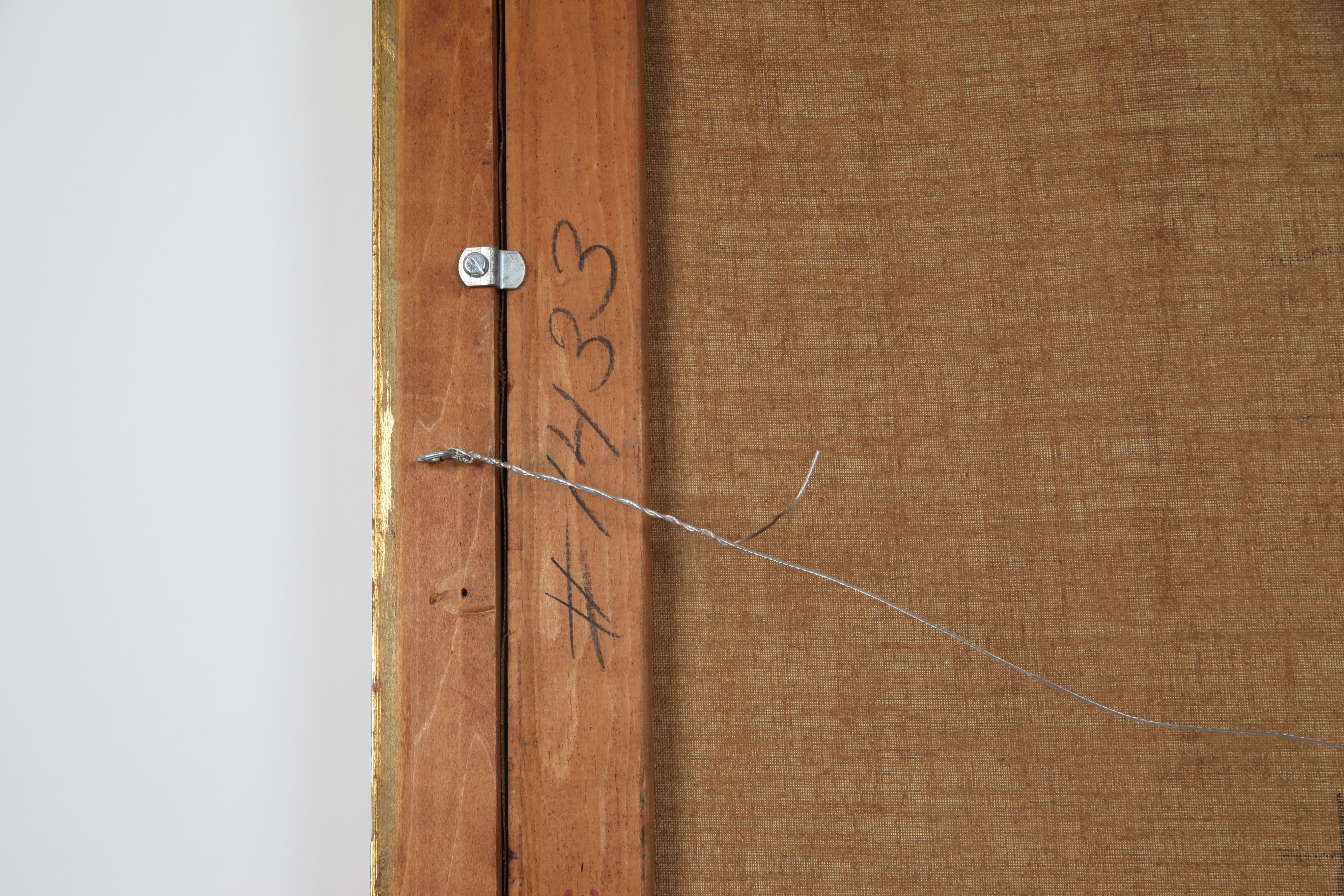 Harold Anderson Oil Painting On Canvas "Vigilant in the Storm"