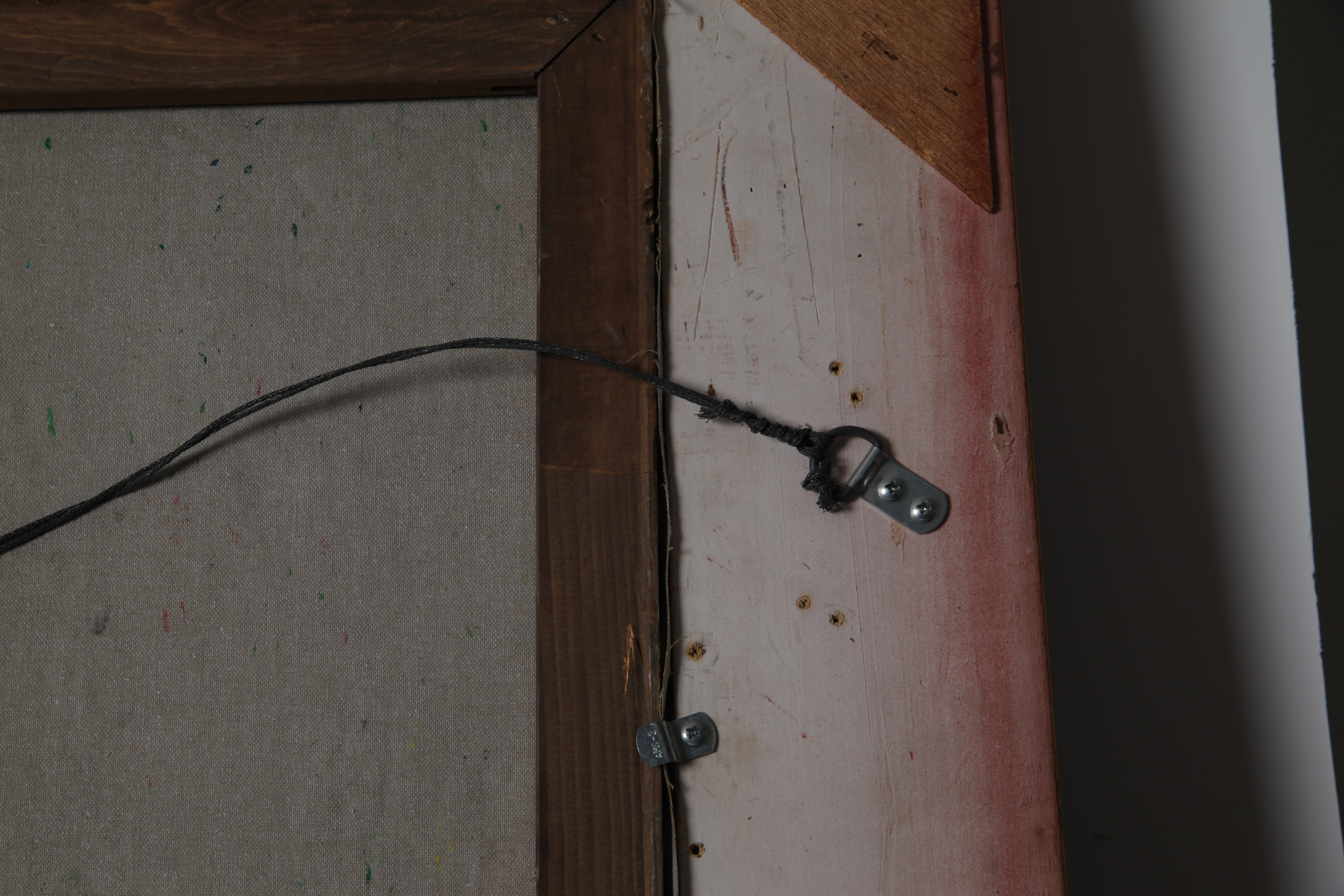 Vaughn Oil Painting of Villa Garden