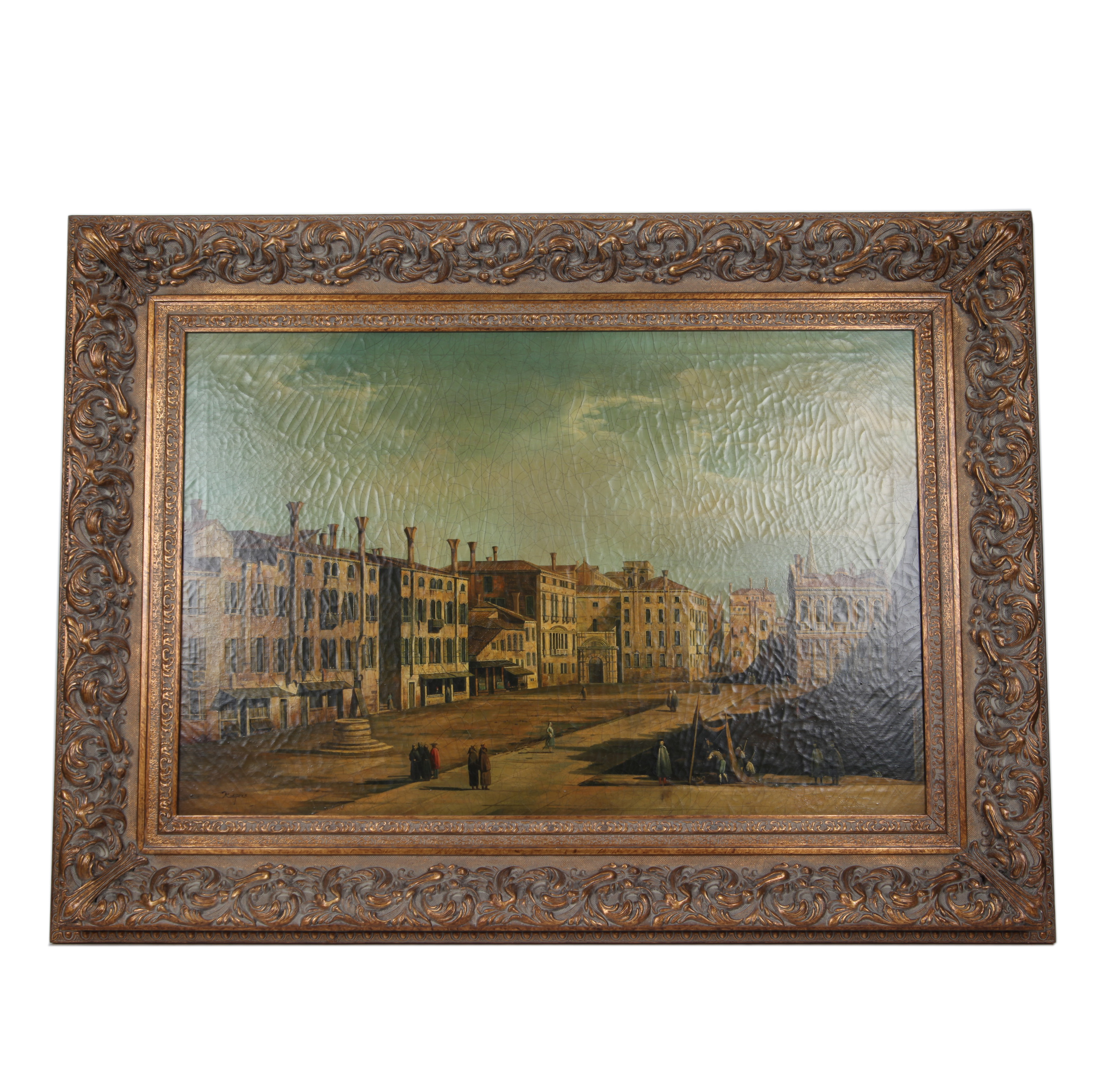 Rodgers Oil Painting of a Street