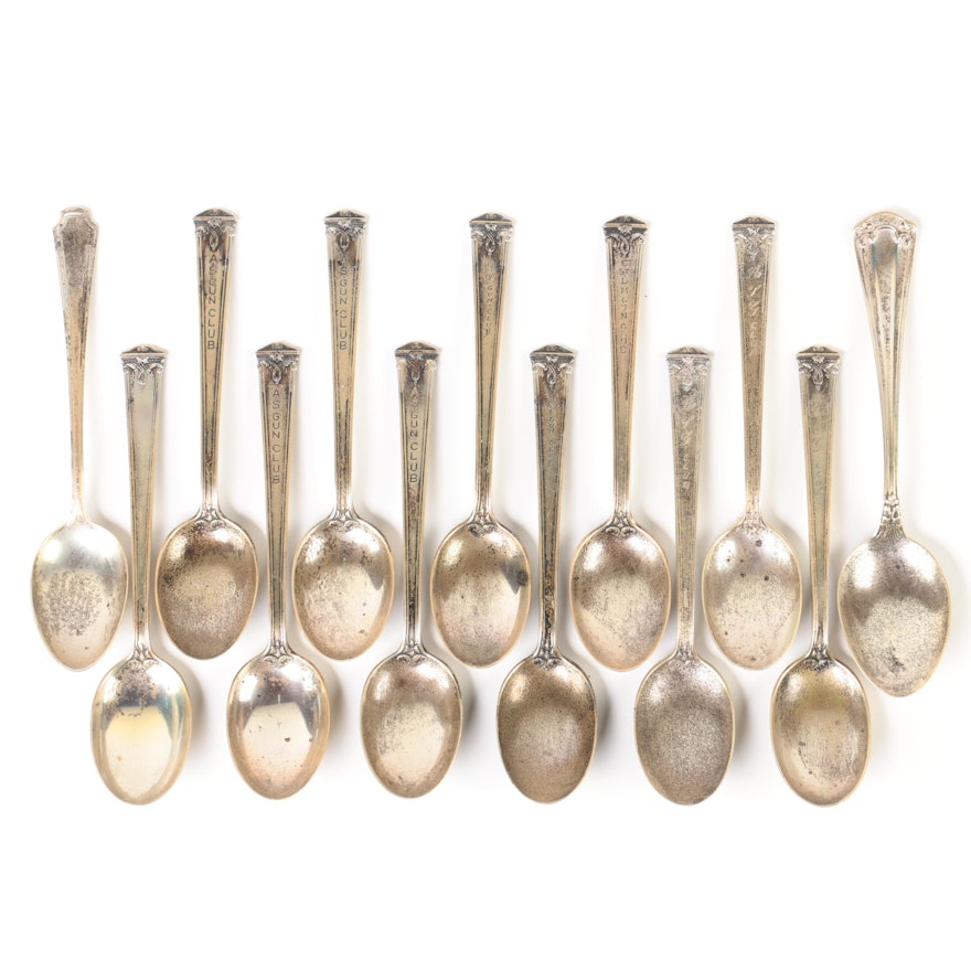 International Silver Co. "Trianon" and Other Sterling Silver Spoons