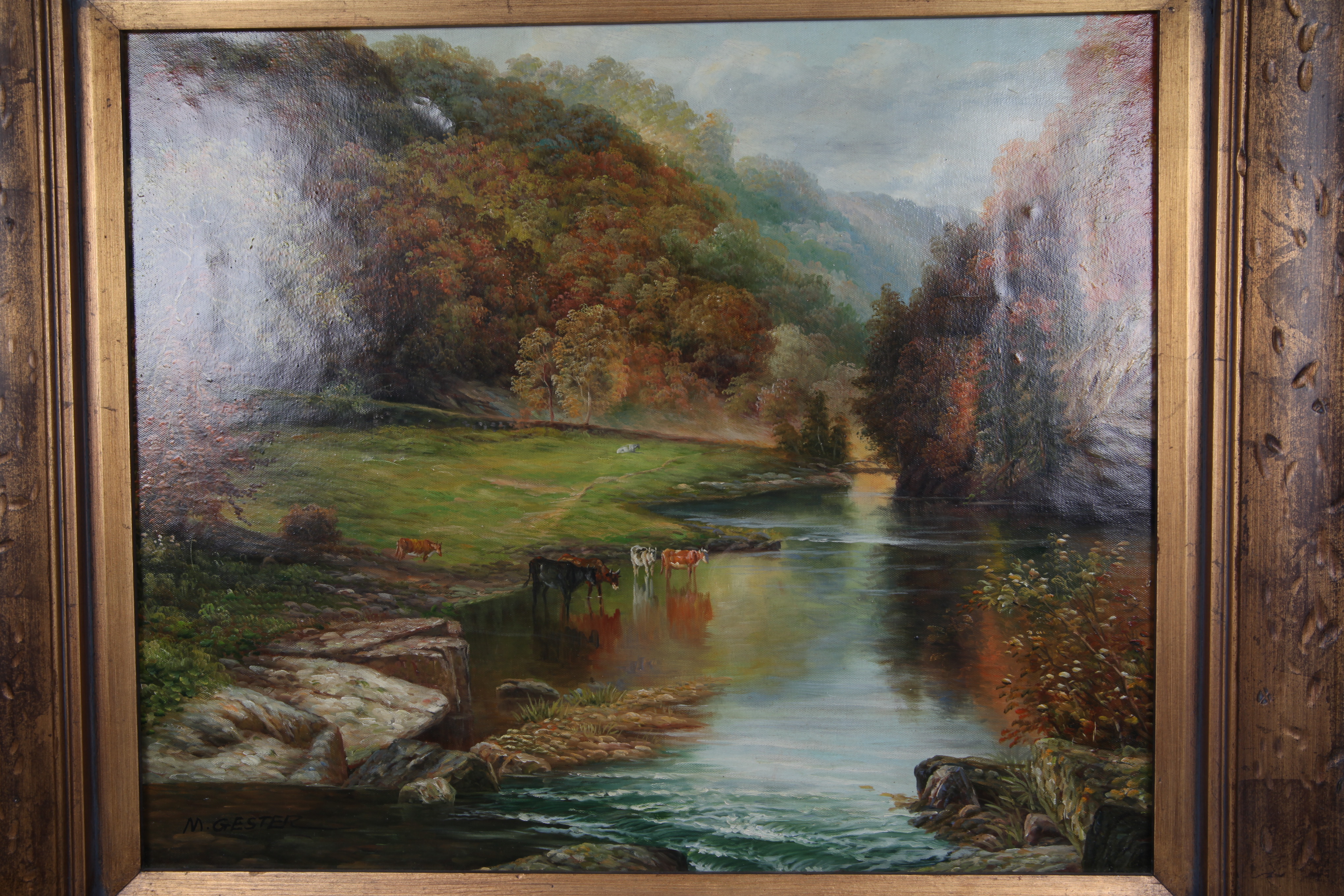 M. Gester Oil Painting