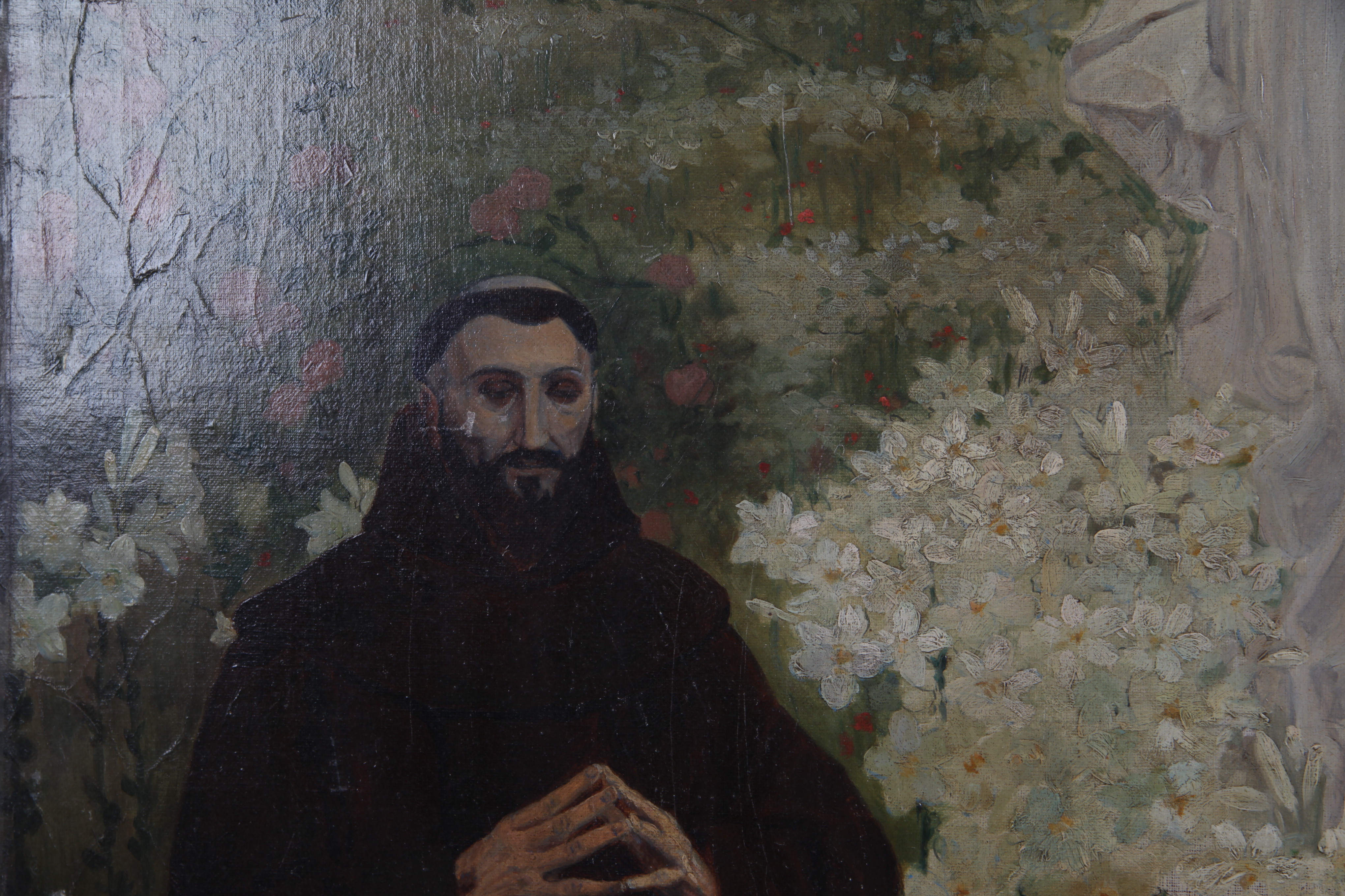 Copy Oil Painting of Luigi Serra "The Apparition"