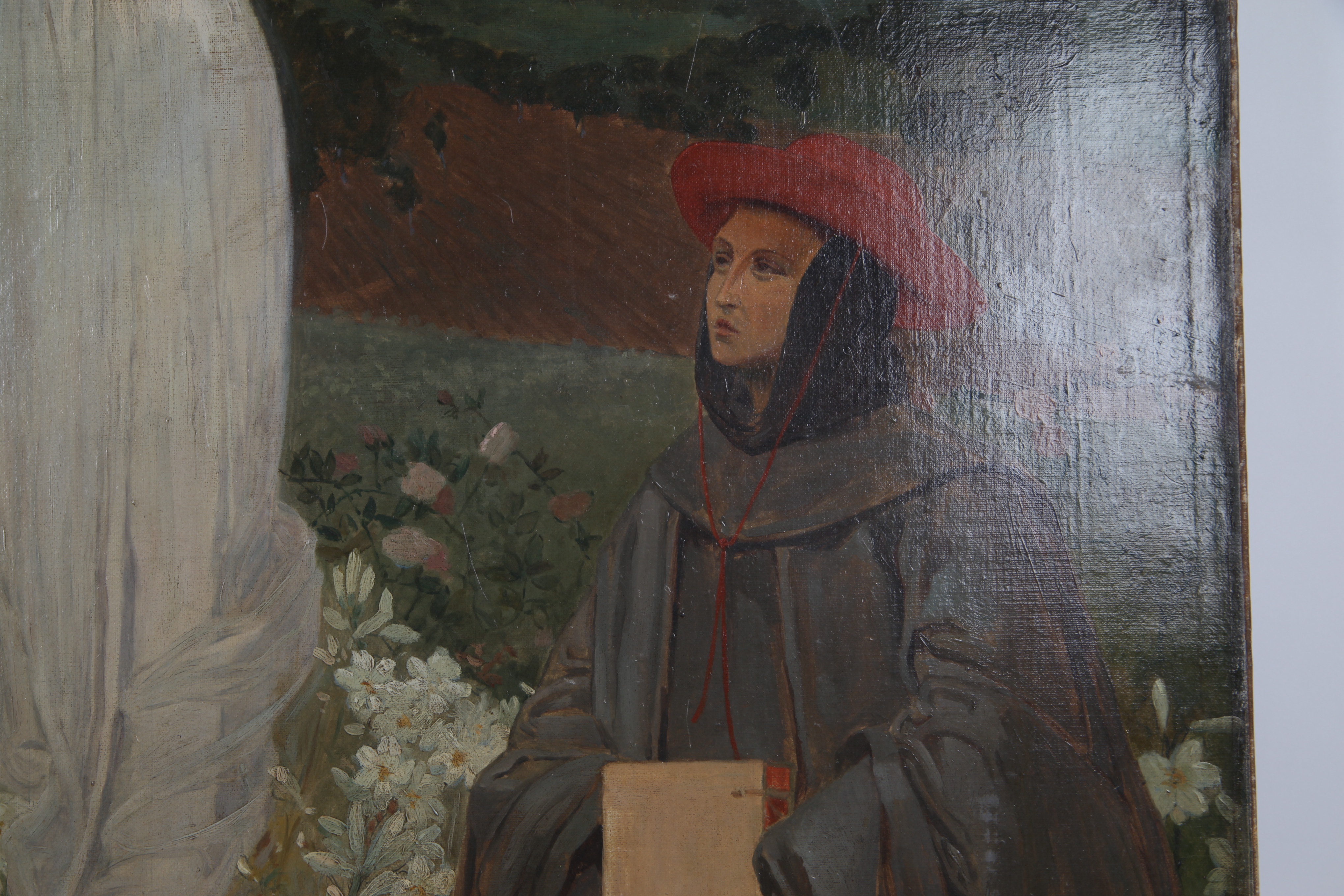 Copy Oil Painting of Luigi Serra "The Apparition"