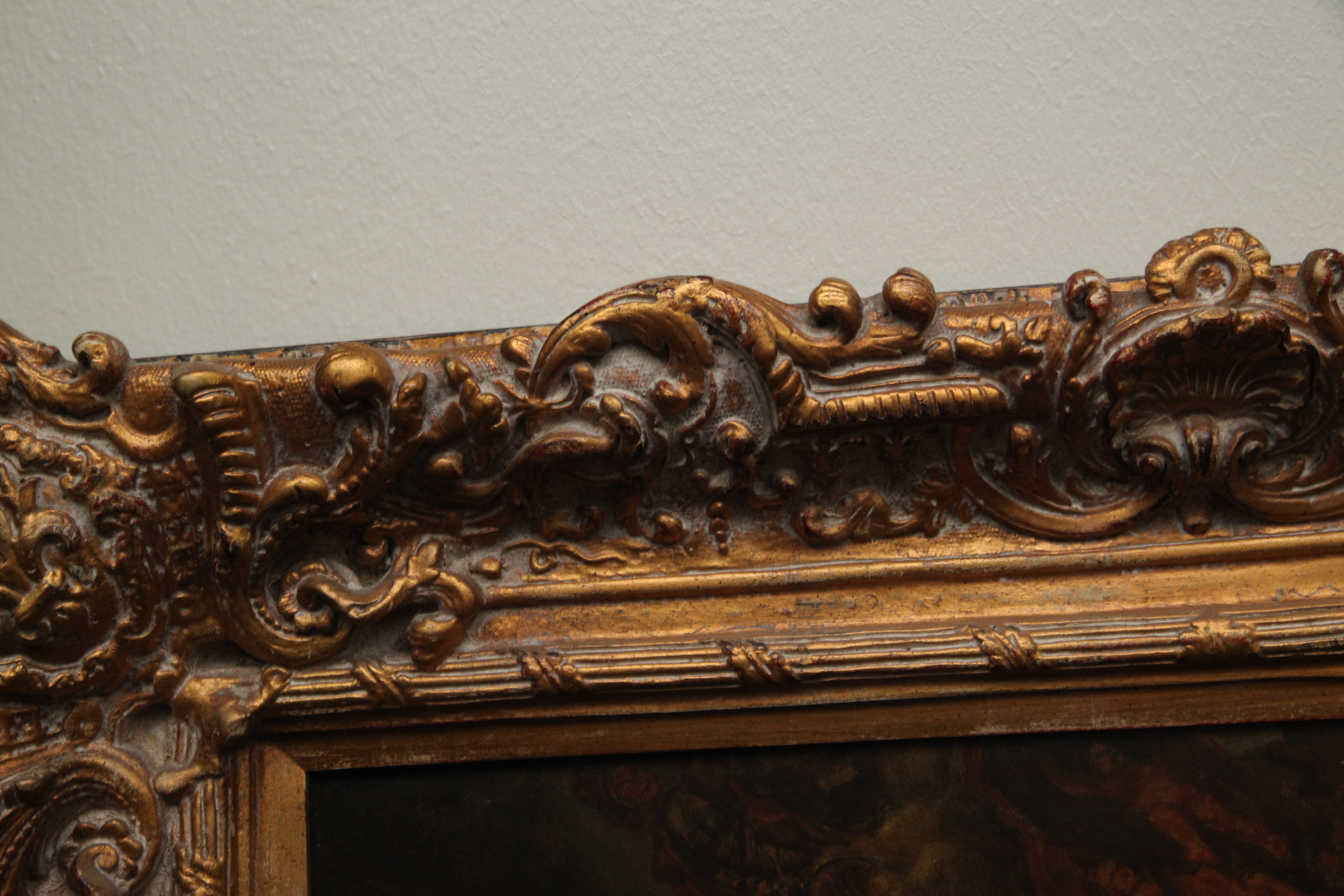 Palach Oil Painting of the Salon de Mars at Versailles