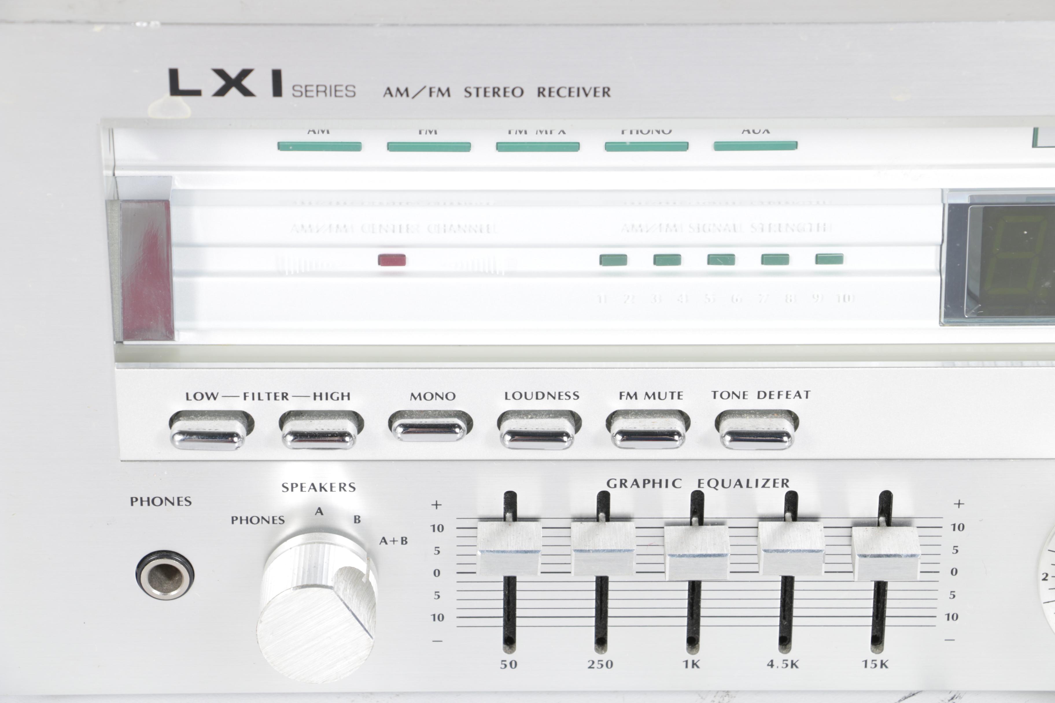 LXI Series AM/FM Stereo Receiver