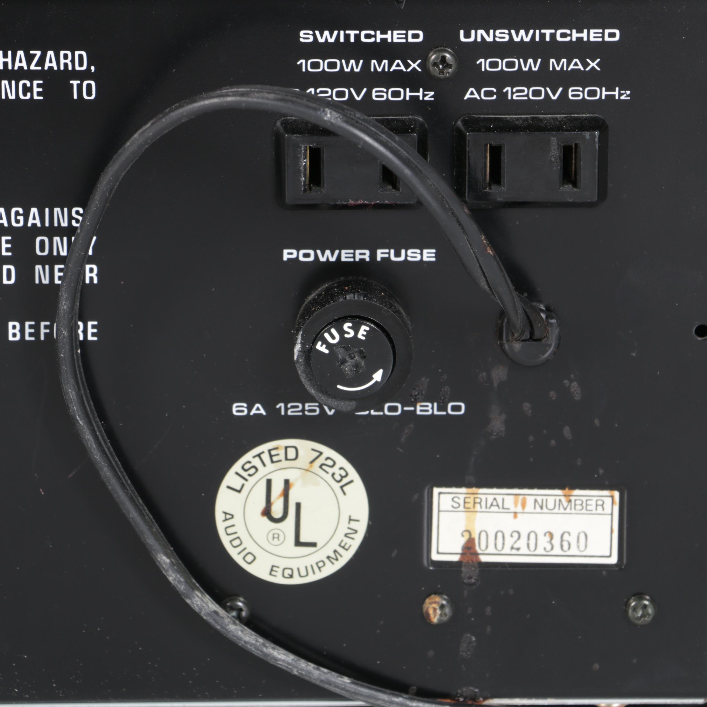 LXI Series AM/FM Stereo Receiver