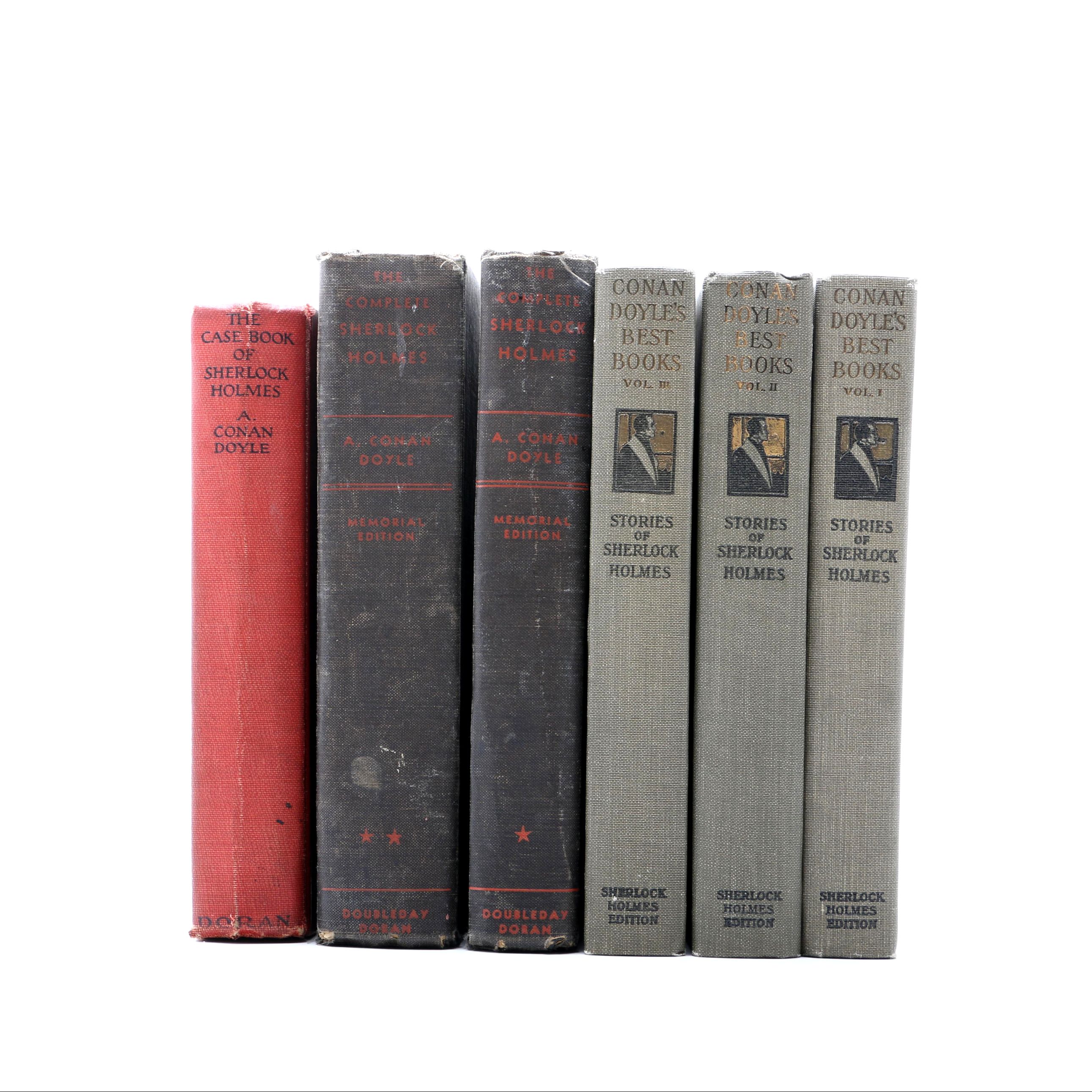 Sherlock Holmes Books Including 1930 "Complete Sherlock Holmes" Memorial Edition