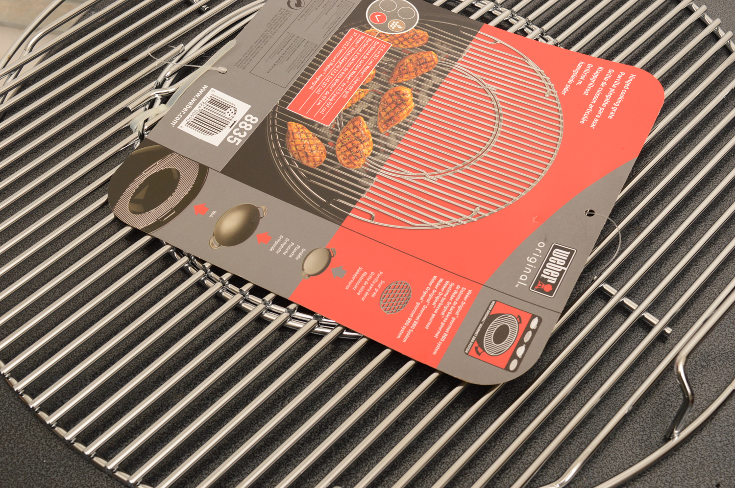 Weber "Performer" Deluxe Charcoal Grill with Electronic Gas Ignition