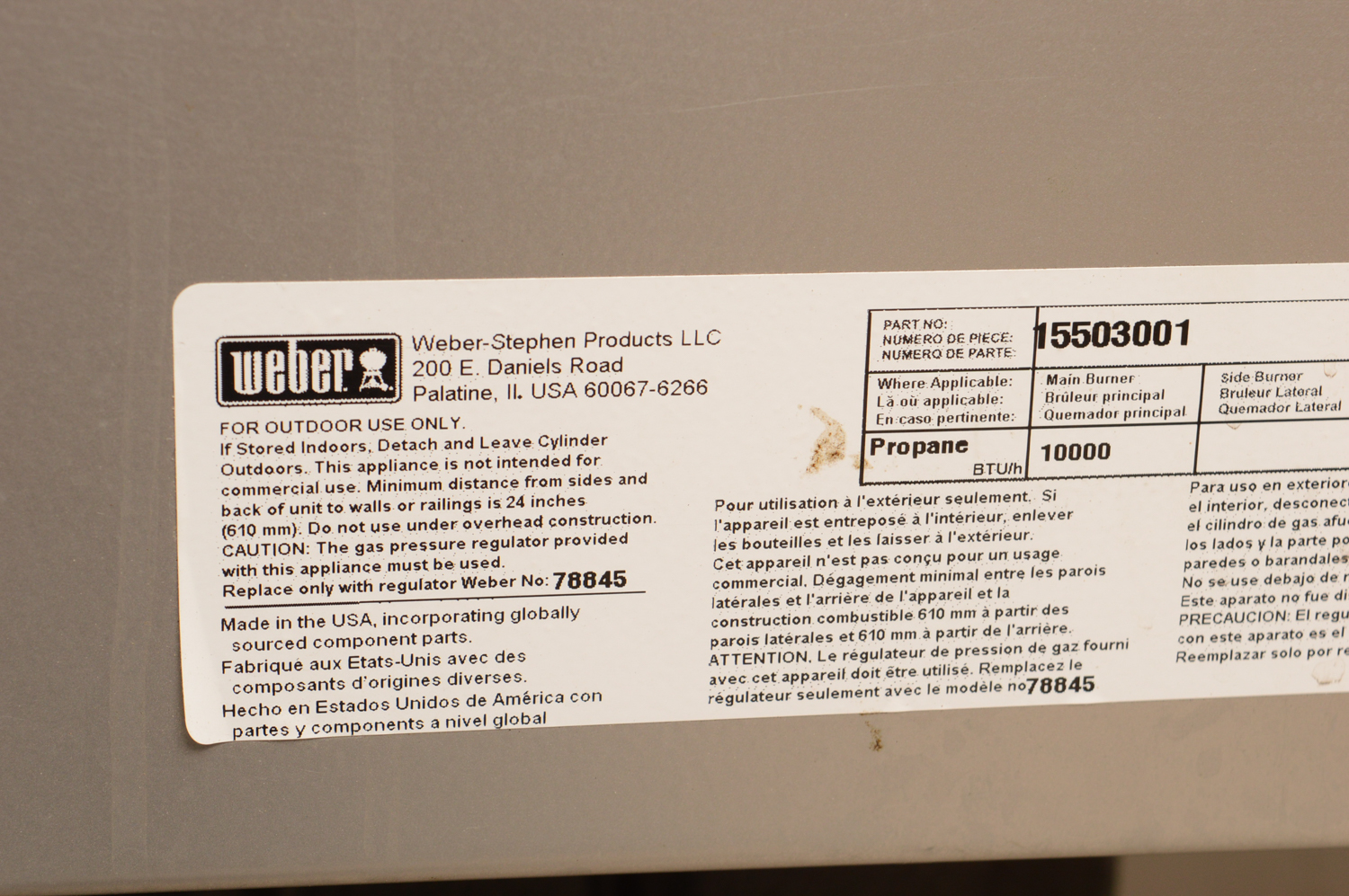 Weber "Performer" Deluxe Charcoal Grill with Electronic Gas Ignition