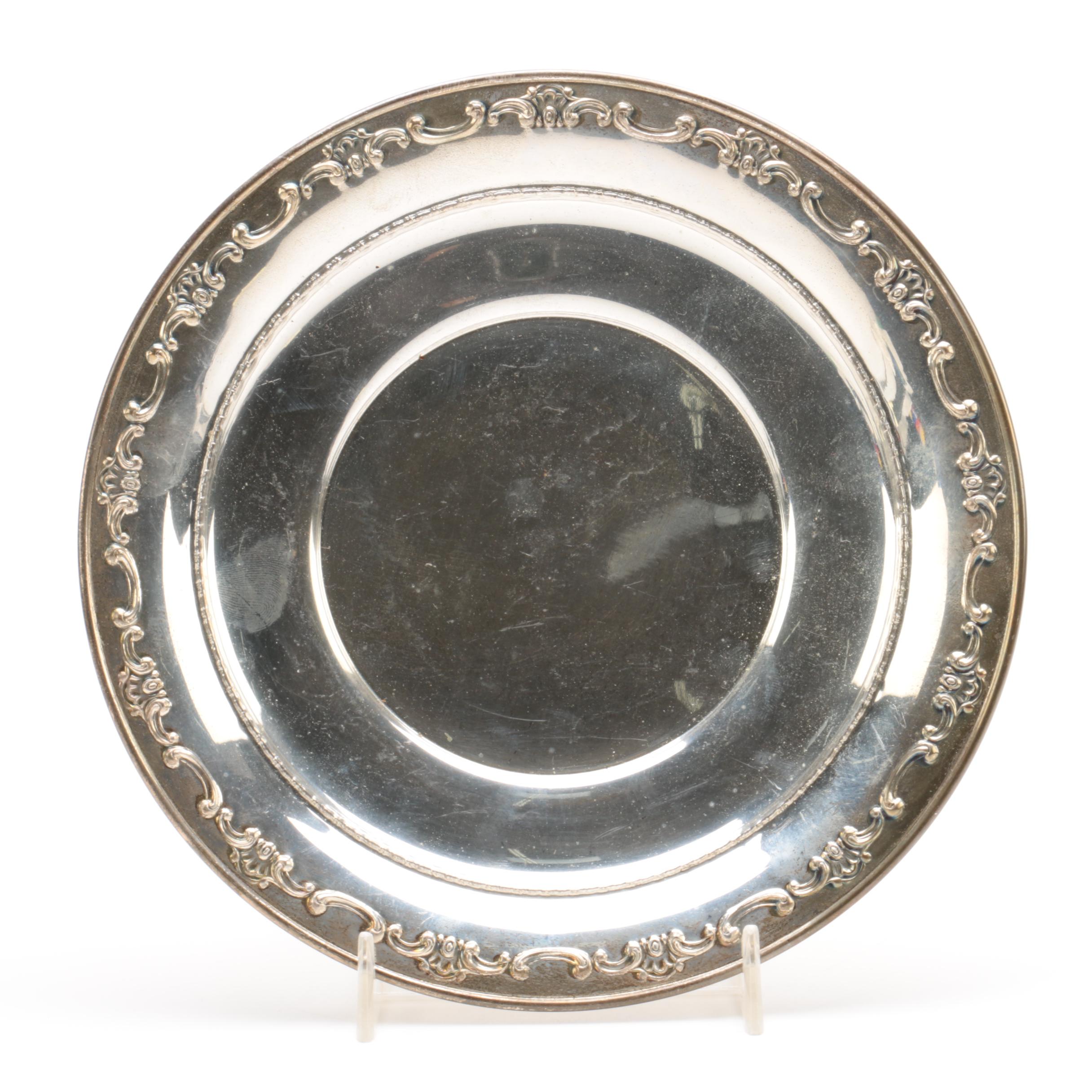 Gorham "Strasbourg" Sterling Silver Sandwich Plate