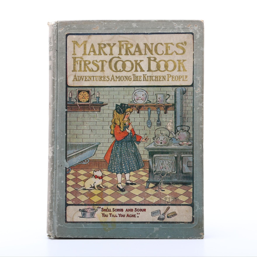1912 "The Mary Frances Cook Book" by Jane Eayre Fryer
