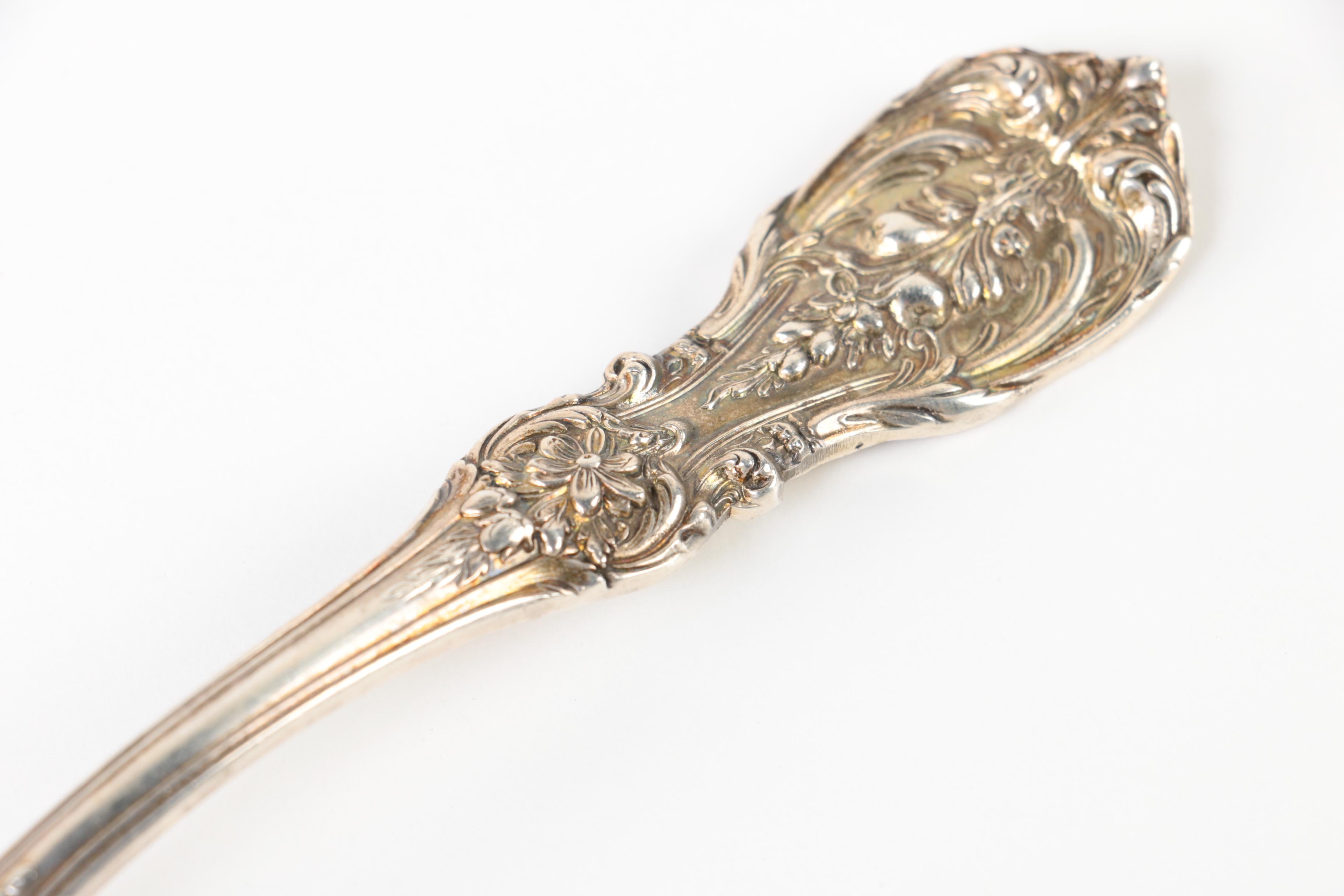 Reed & Barton "Francis I" Sterling Silver Meat Fork