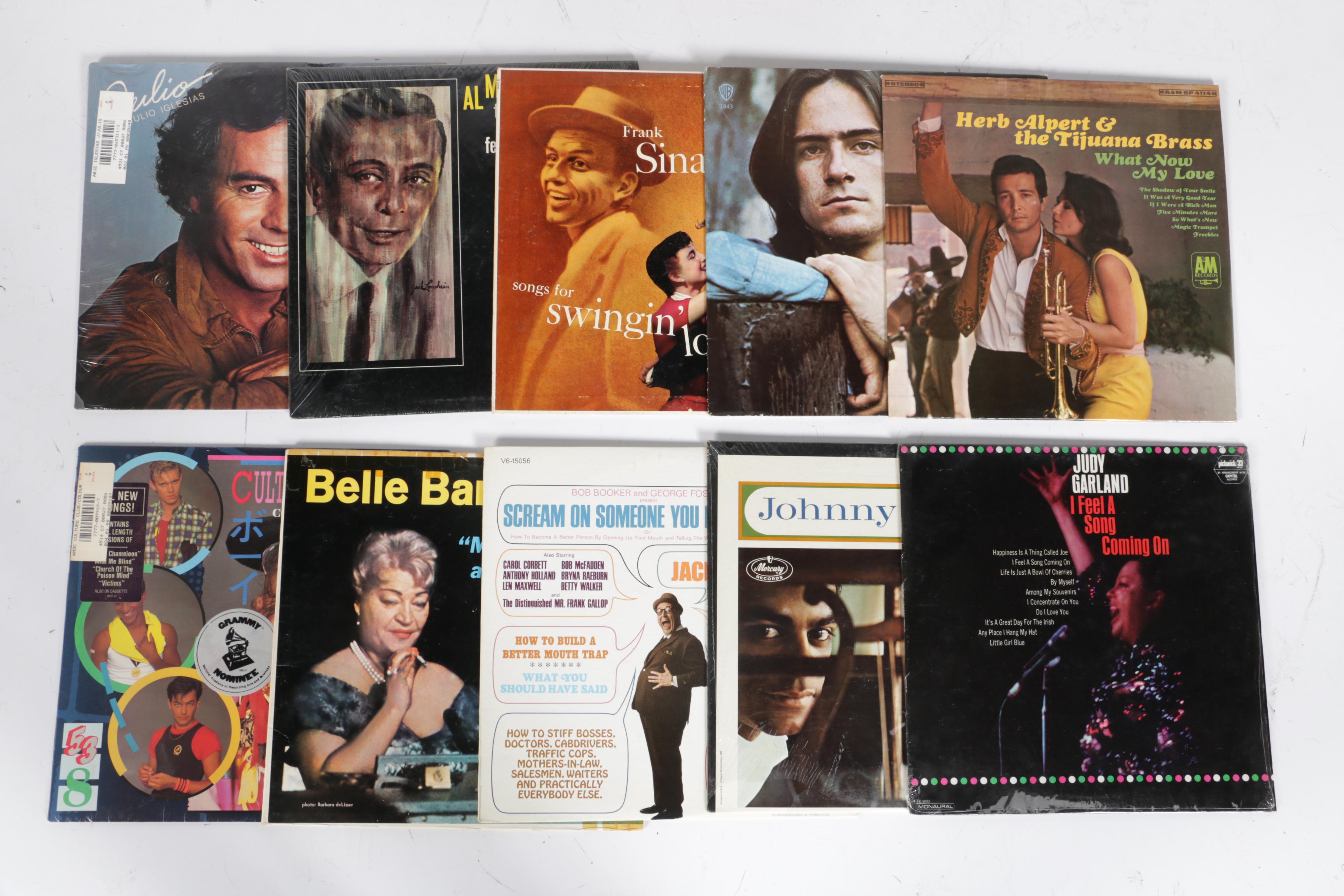 Louis Armstrong, Ray Charles, Johnny Mathis, and Other Records