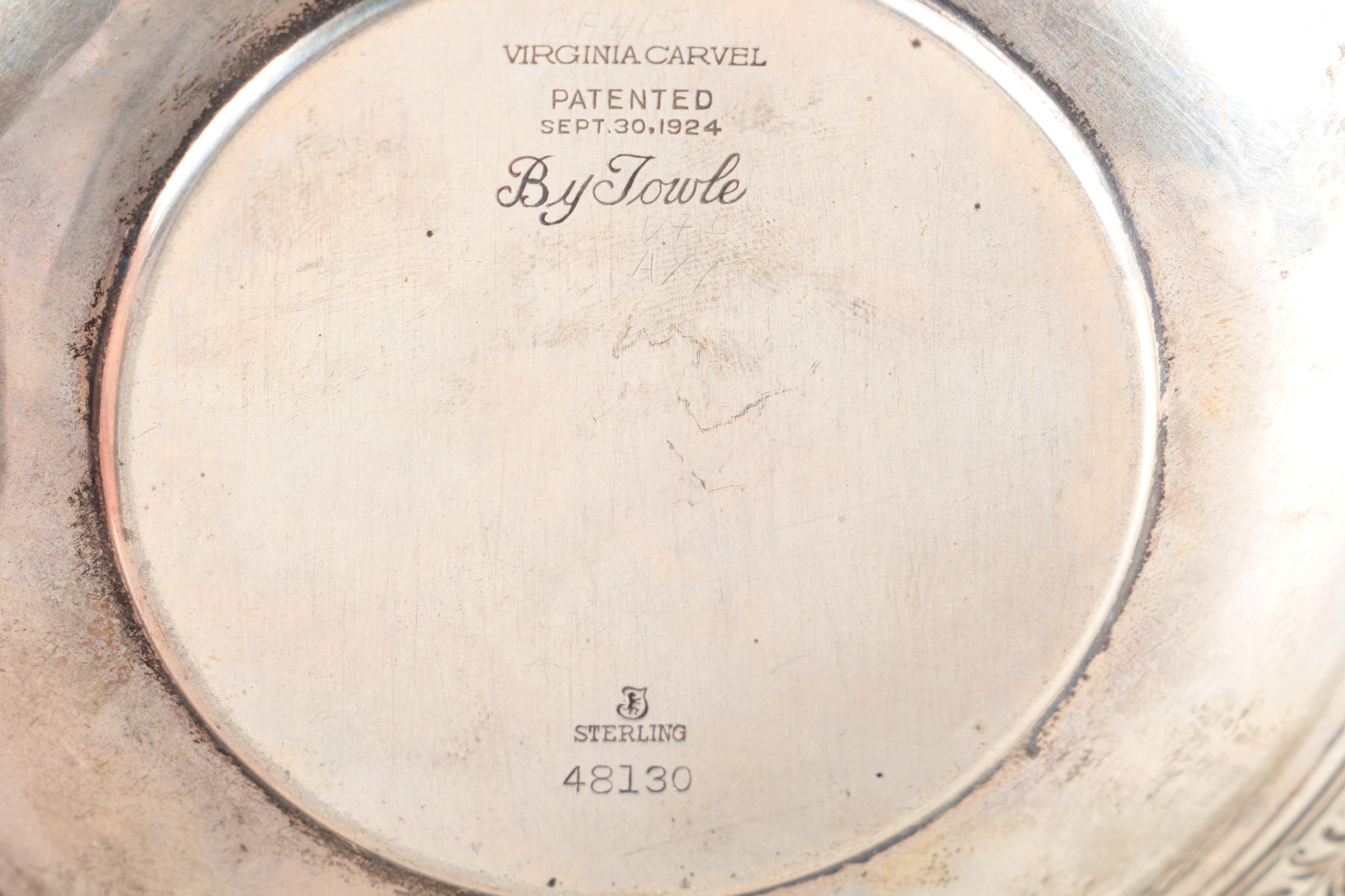 Towle "Virginia Carvel" Sterling Silver Bon Bon Bowl