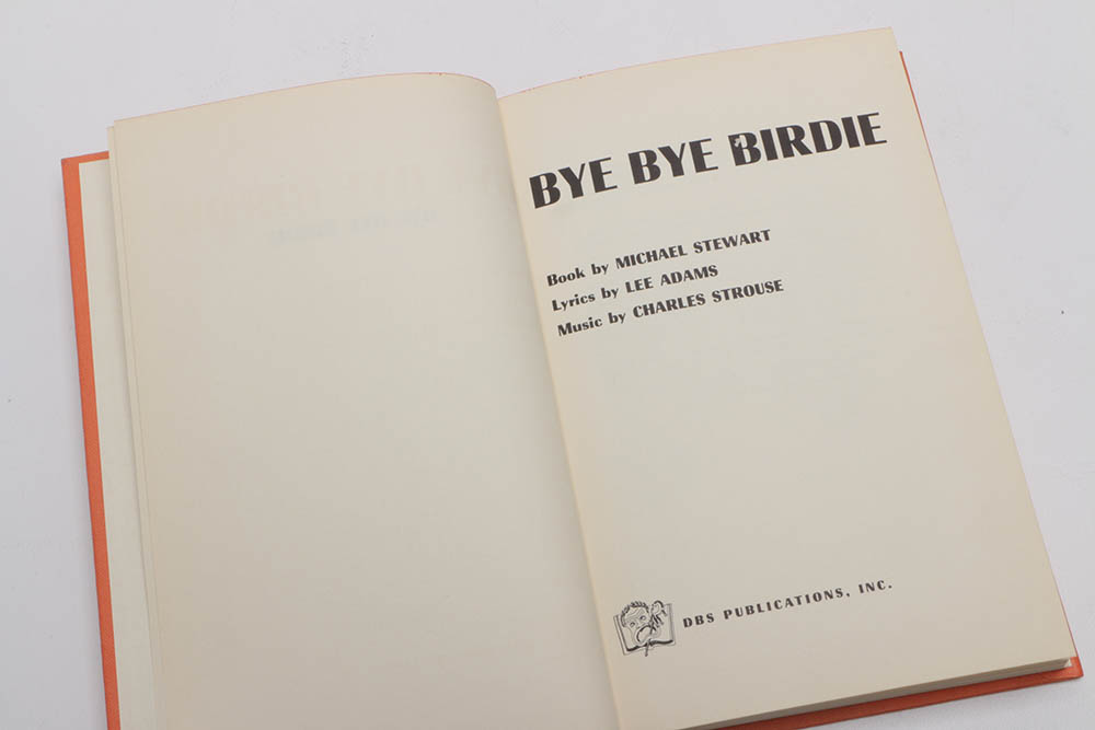 1962 First Trade Edition "Bye Bye Birdie"