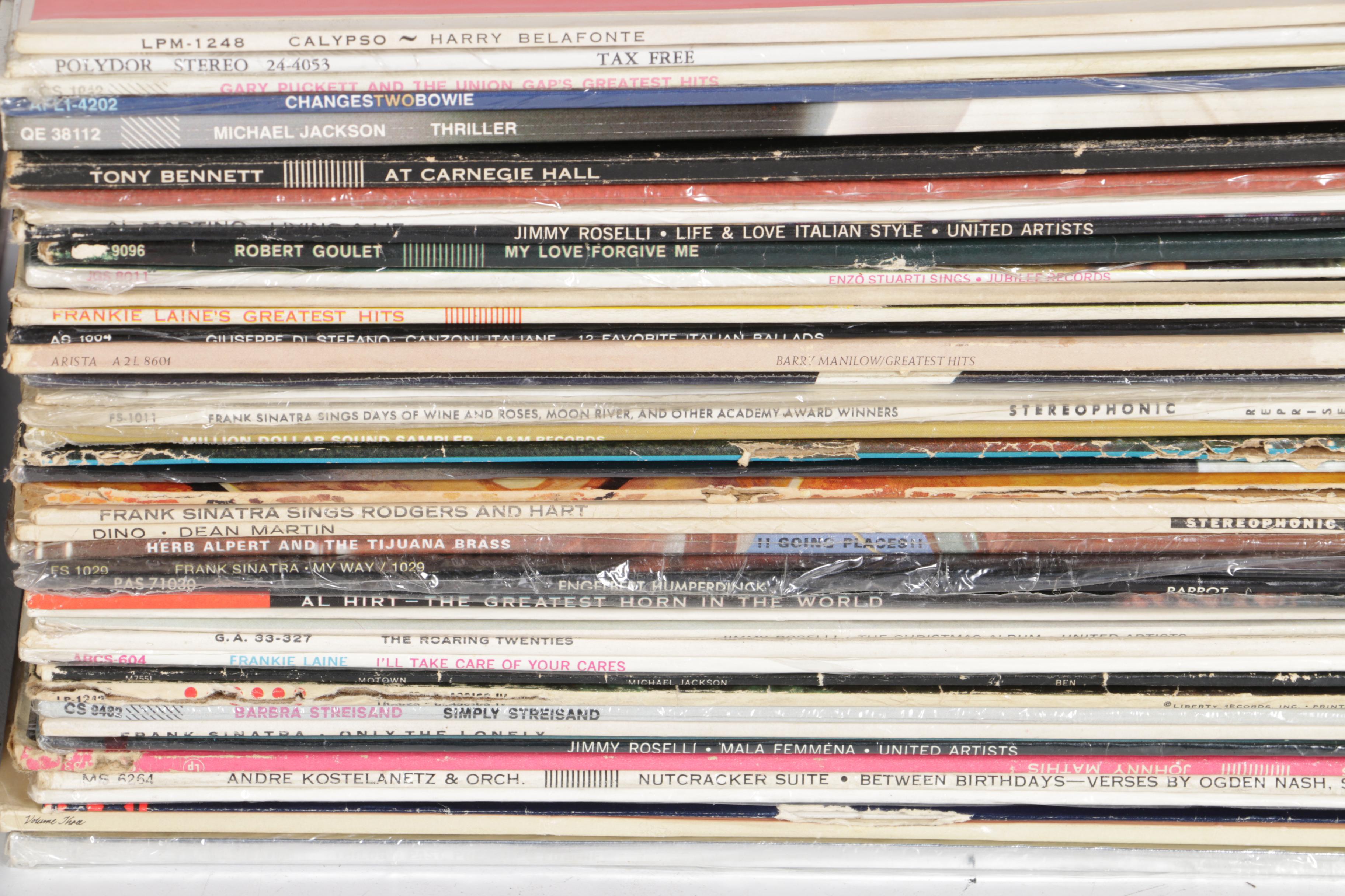 Barry Manilow, Tom Jones, Harry Belafonte, and Other Records