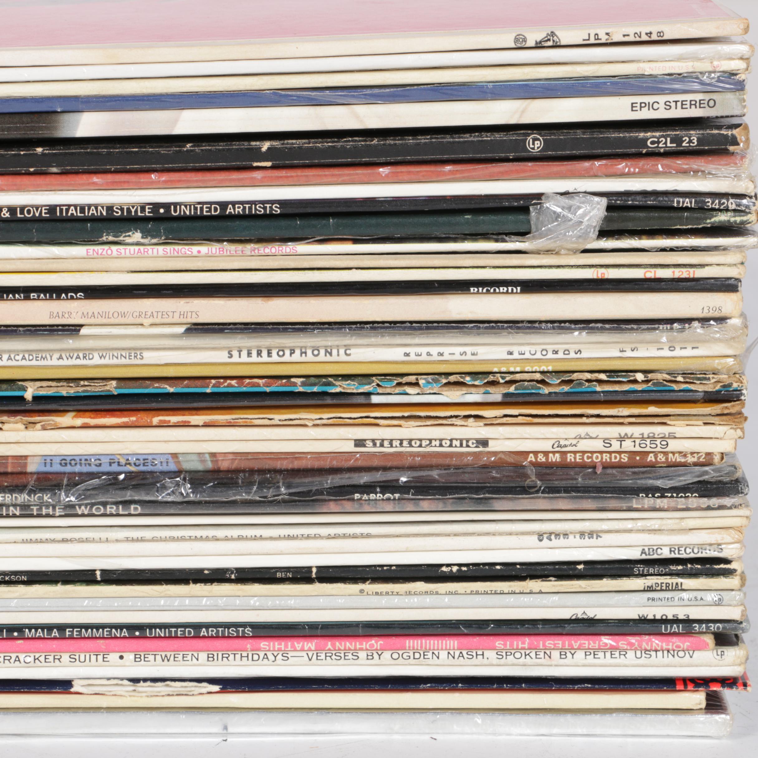 Barry Manilow, Tom Jones, Harry Belafonte, and Other Records