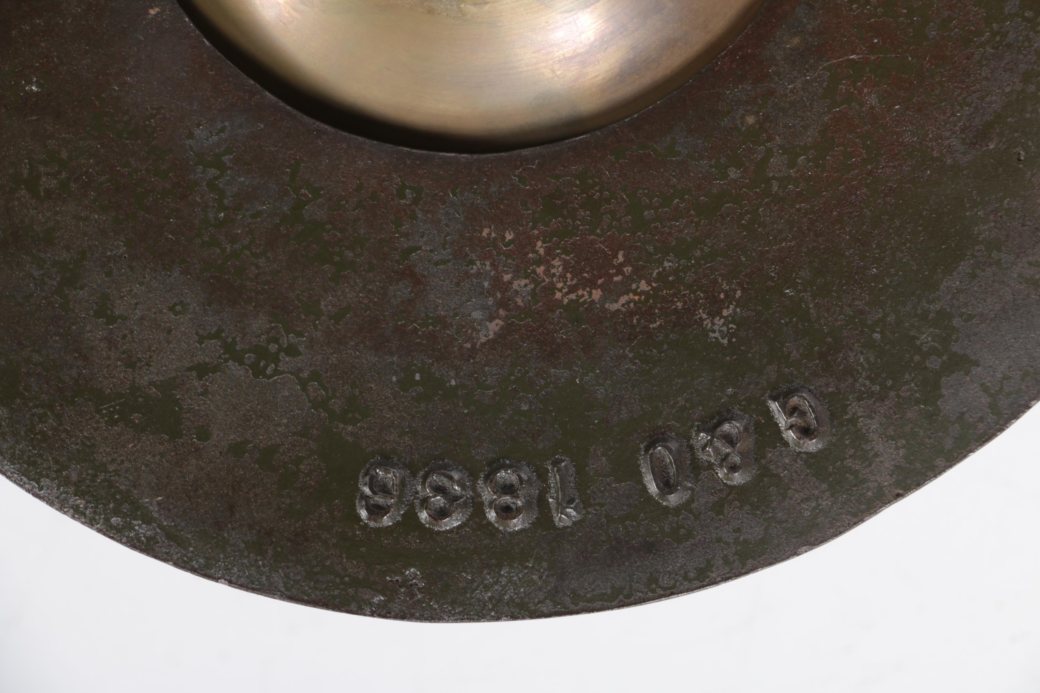 Antique Alfred Dunhill Brass Floor Ashtray Stand