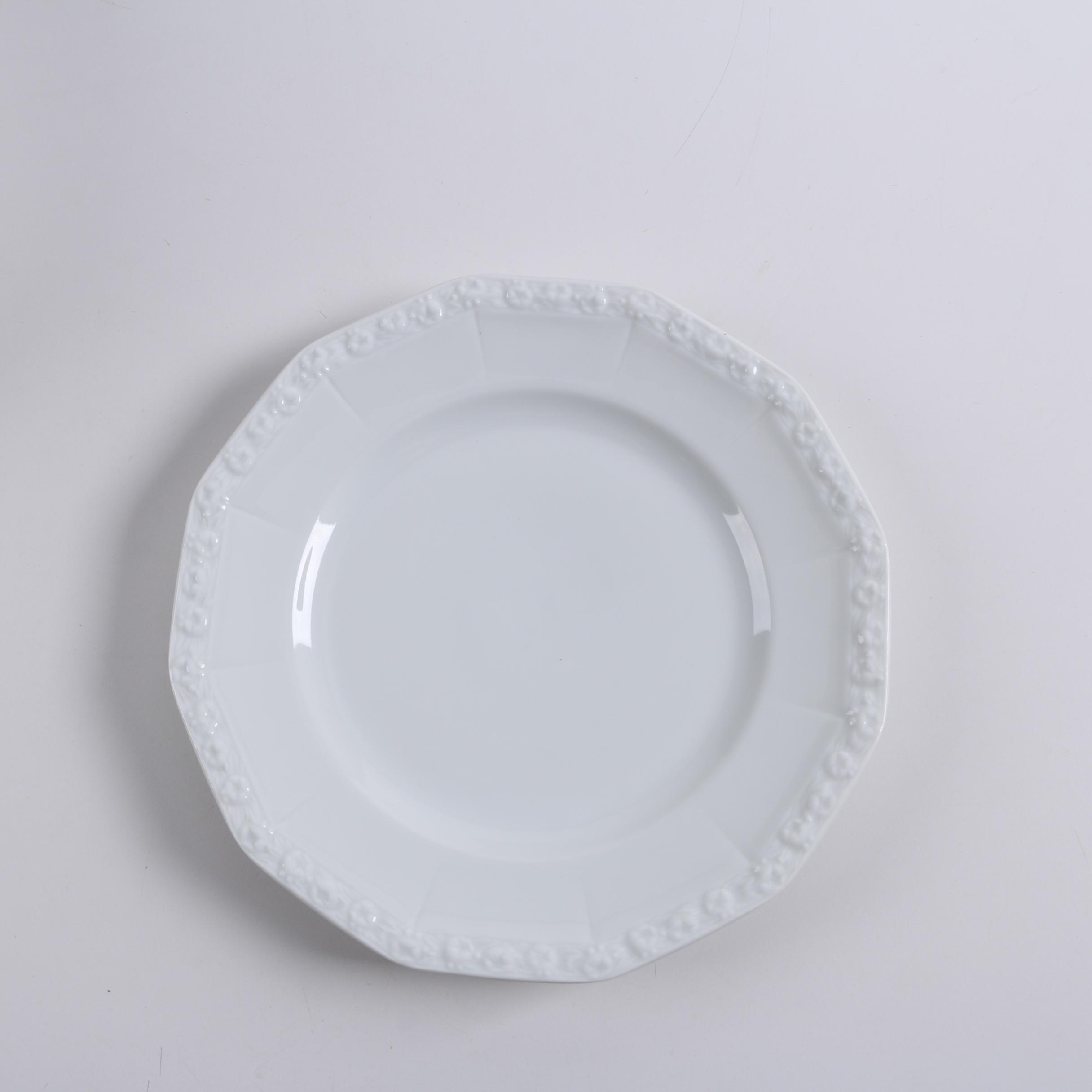 Rosenthal "Maria White" Classic Rose Dinnerware