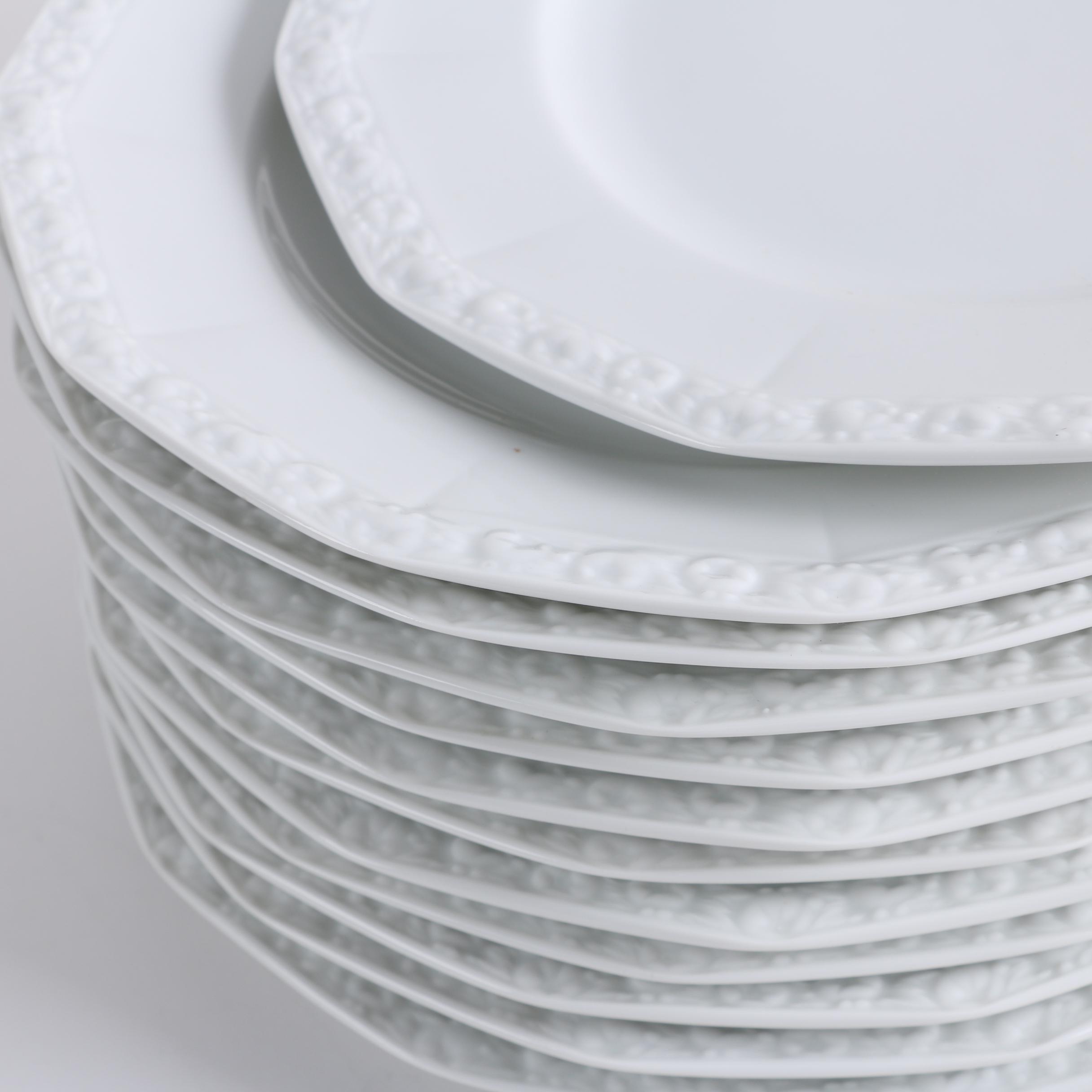 Rosenthal "Maria White" Classic Rose Dinnerware