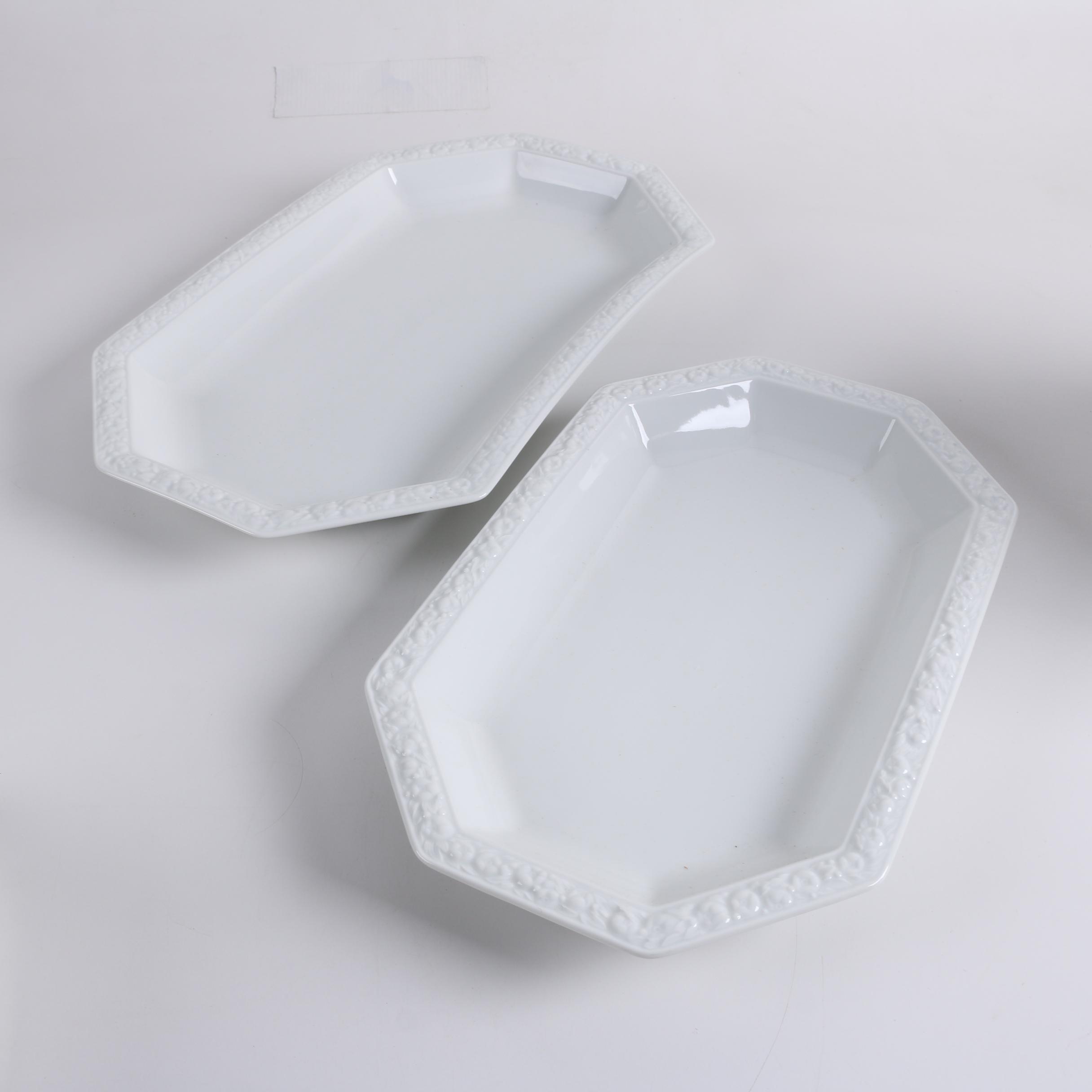 Rosenthal "Maria White" Classic Rose Dinnerware