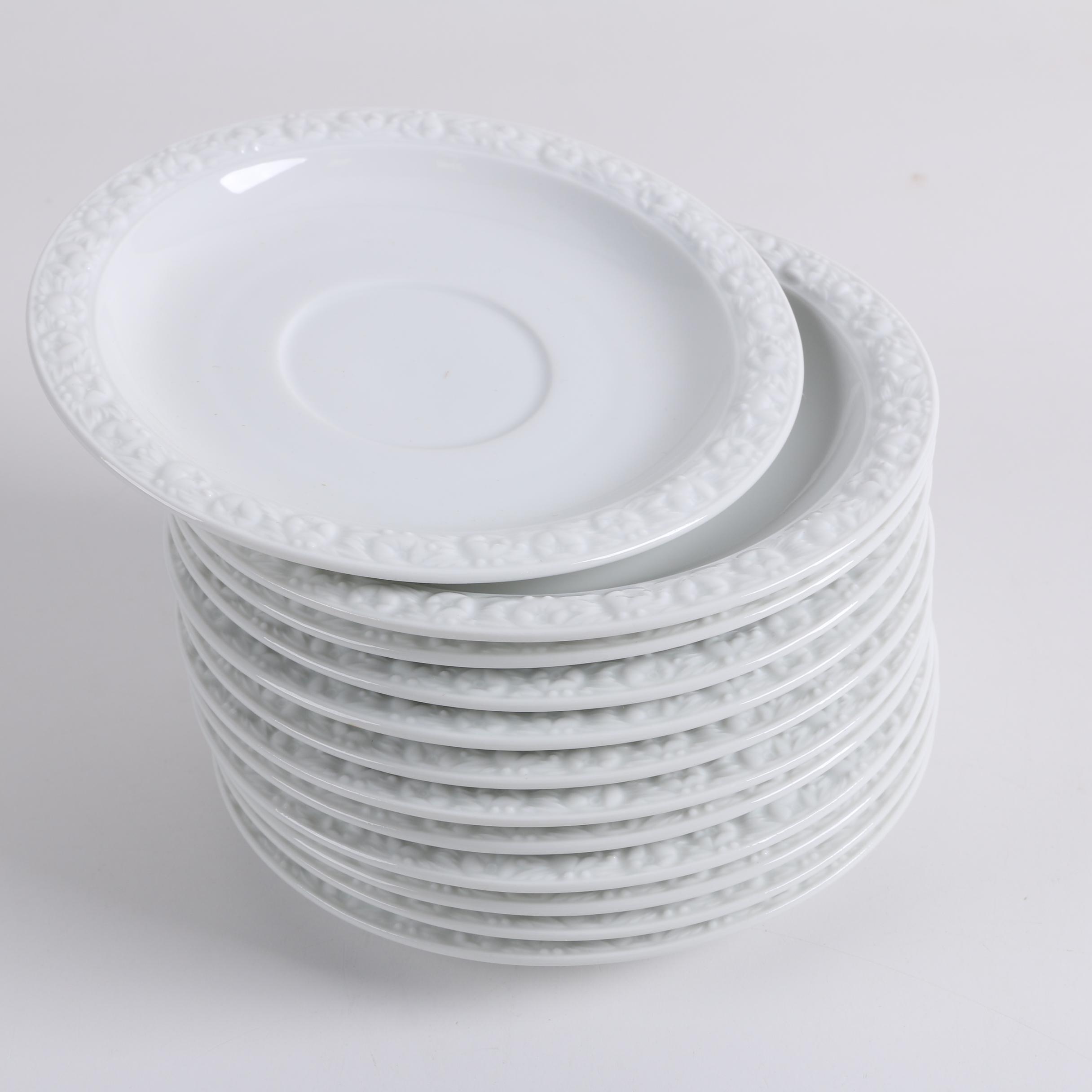Rosenthal "Maria White" Classic Rose Dinnerware